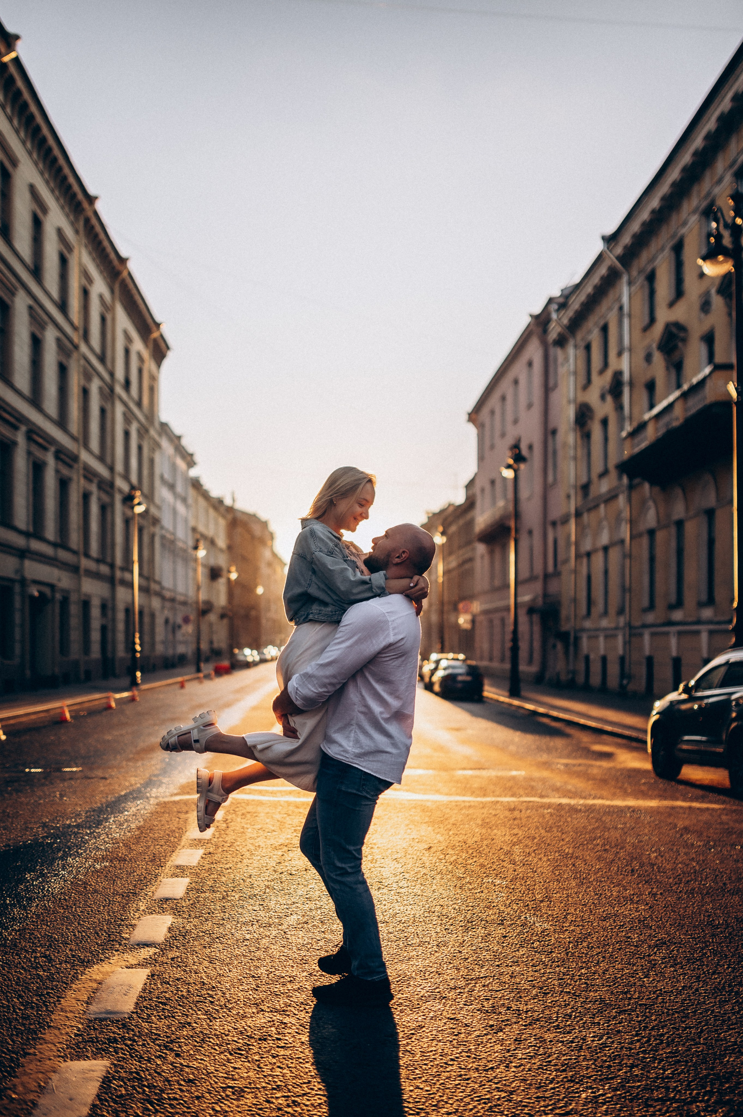 Лав стори Питер на рассвете. Фотограф ПИТЕР СПБ Надежда Баранова