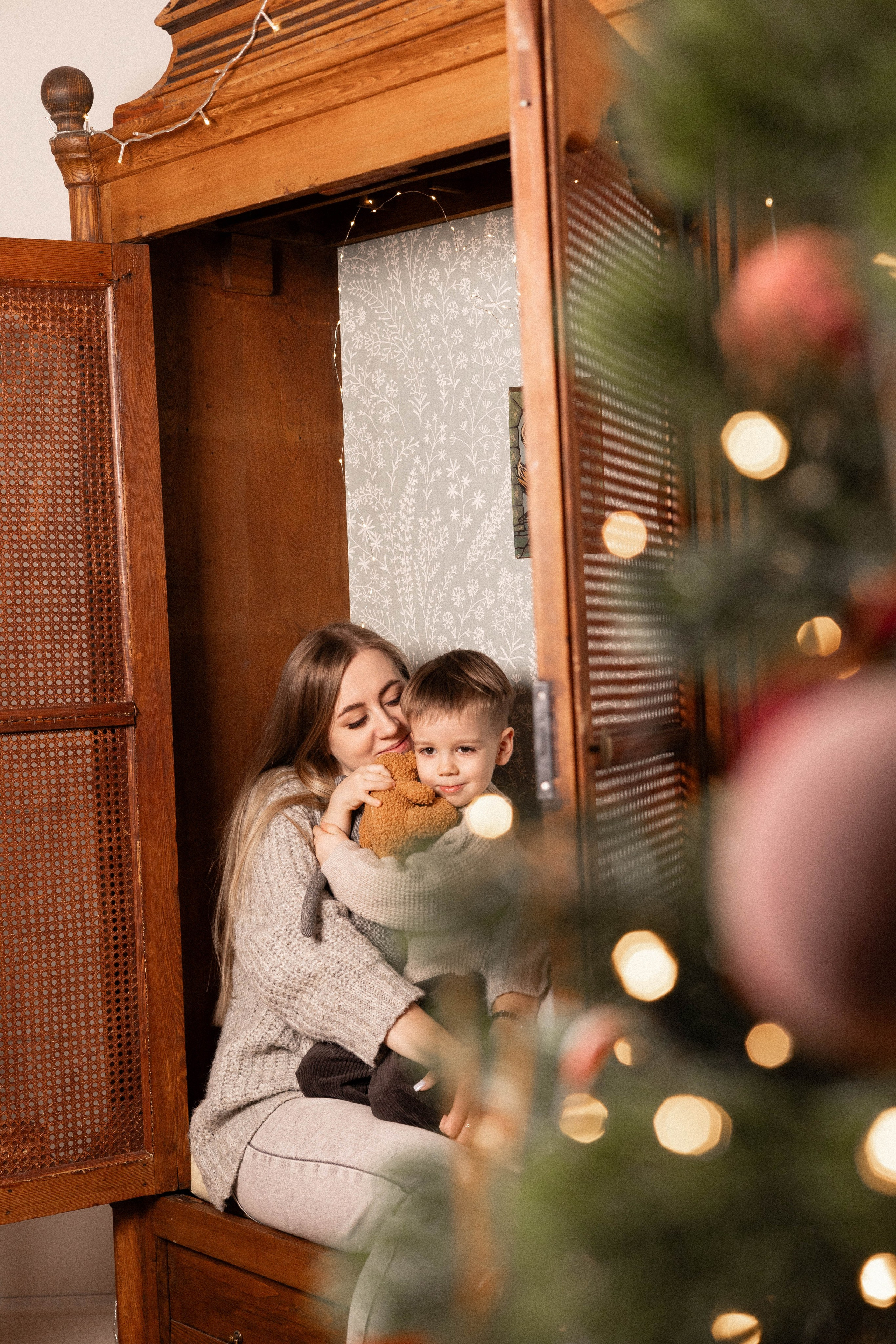 Рождественская семейная история. Свадебный и портретный фотограф Соломко Диана
