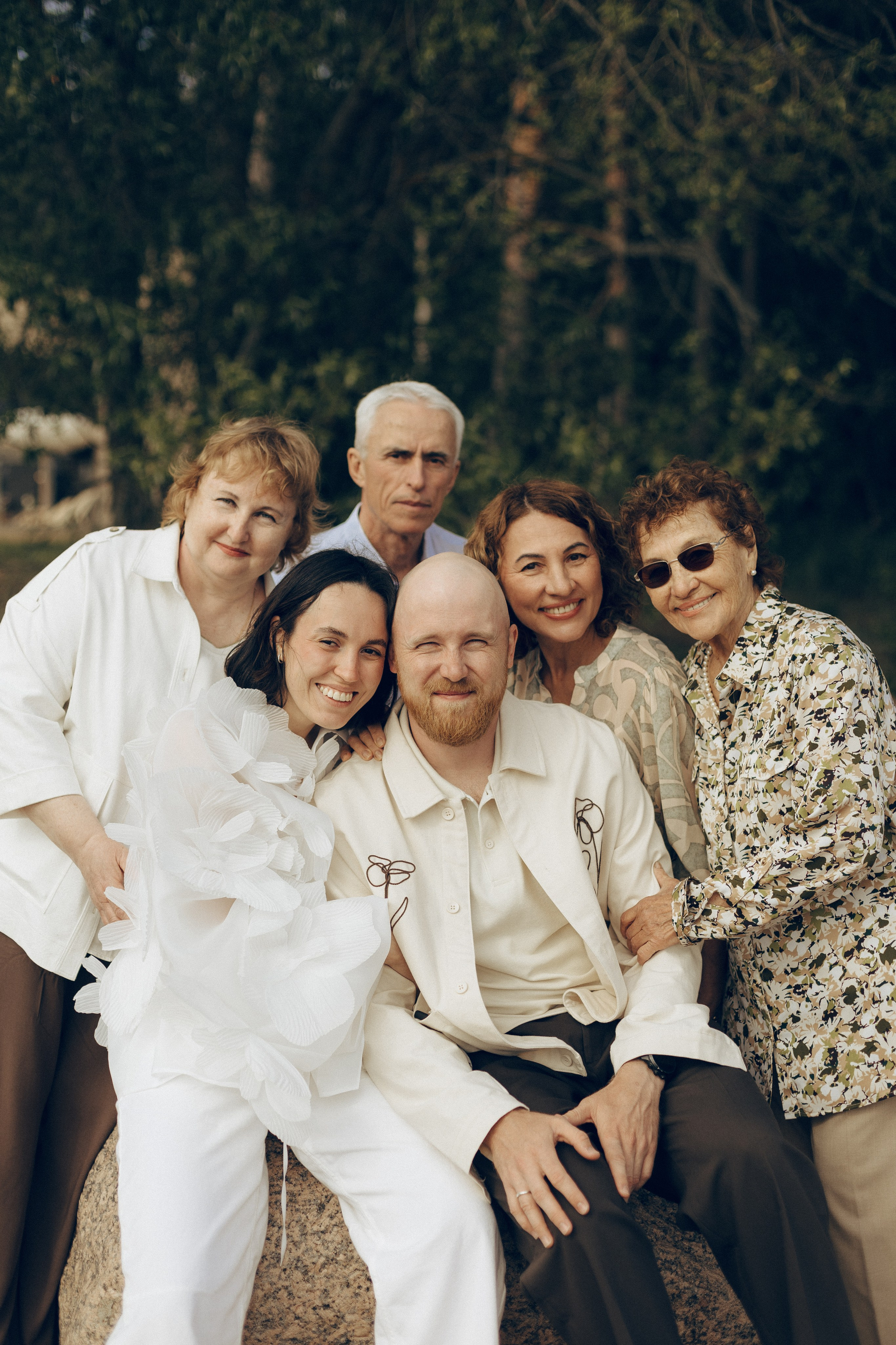 Сабина с семьей. Фотограф Ксения Крохина Санкт-Петербург