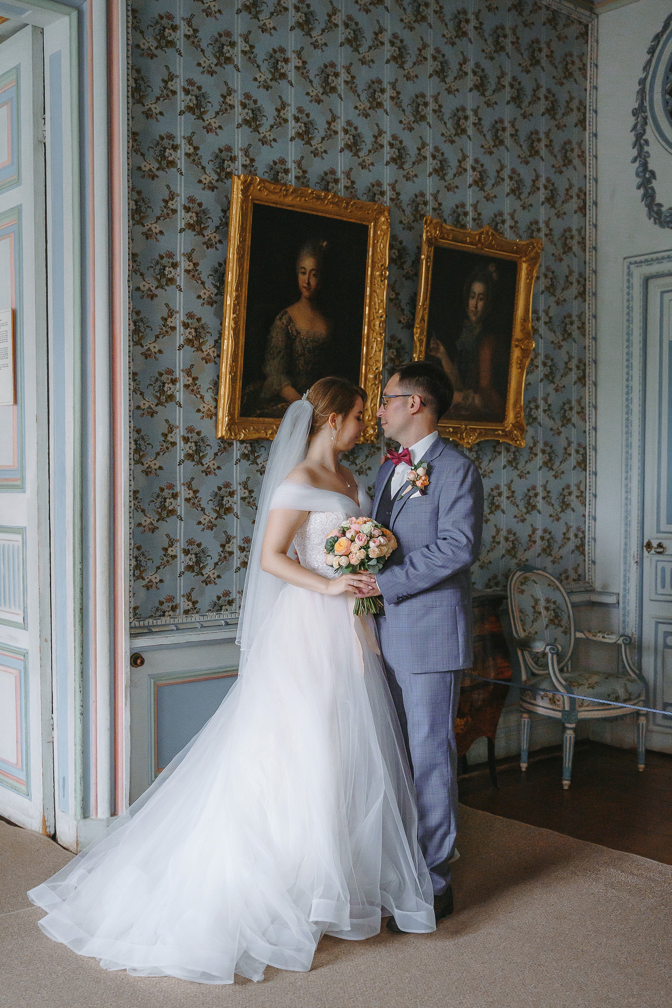 Свадебная фотосессия в усадьбе Кусково (свадьба в усадьбе Кусково)