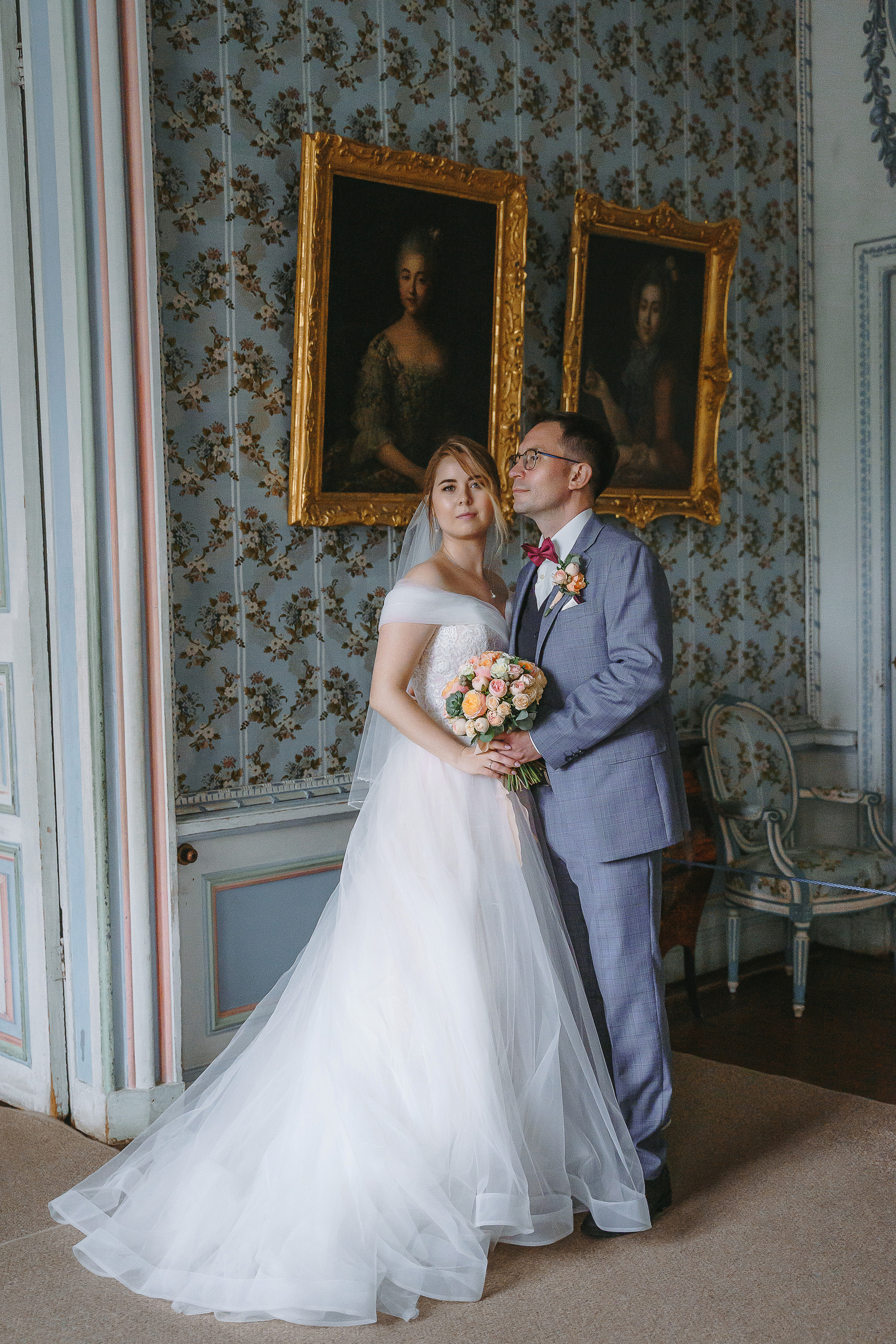 Свадебная фотосессия в усадьбе Кусково (свадьба в усадьбе Кусково)