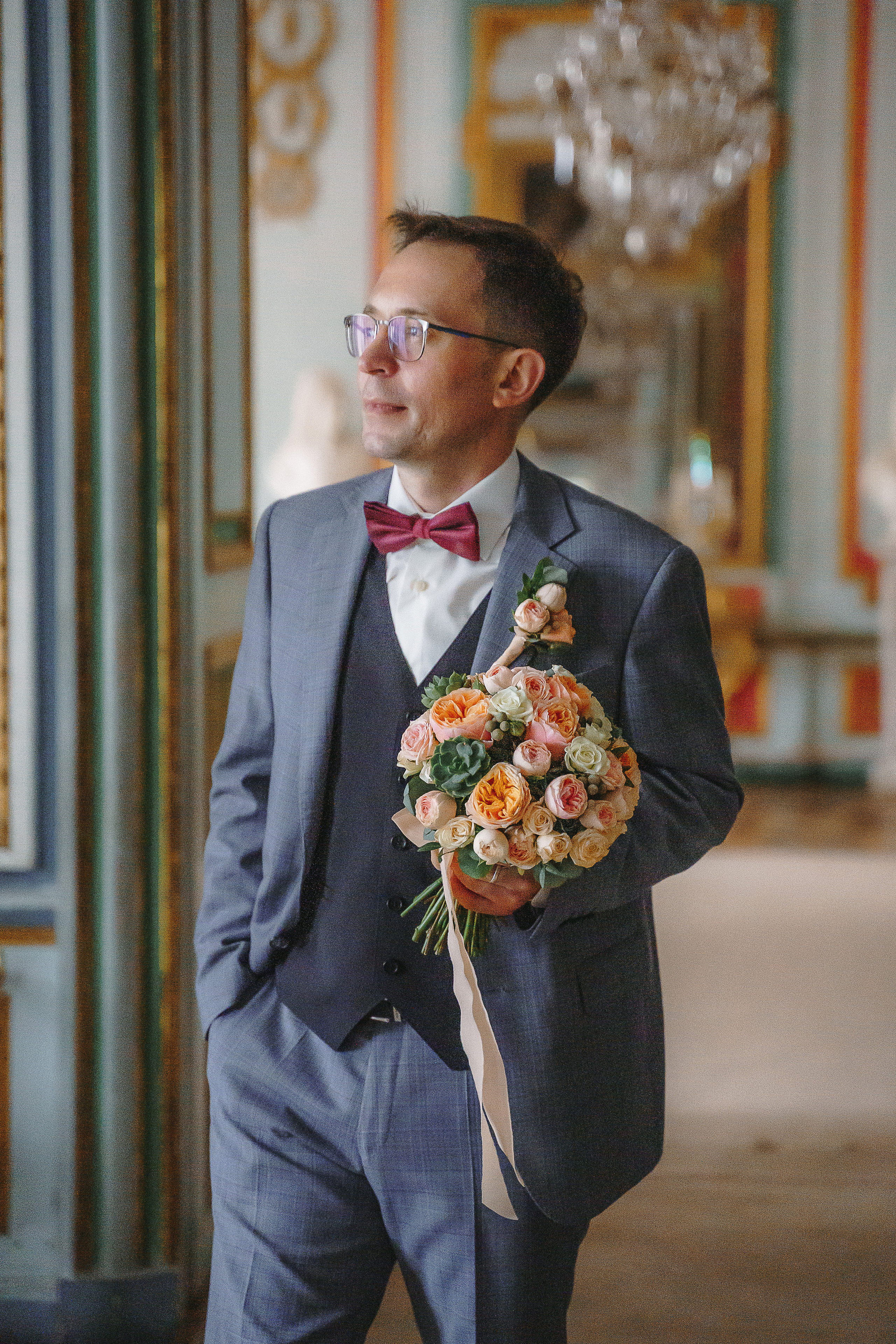 Свадебная фотосессия в усадьбе Кусково (свадьба в усадьбе Кусково)