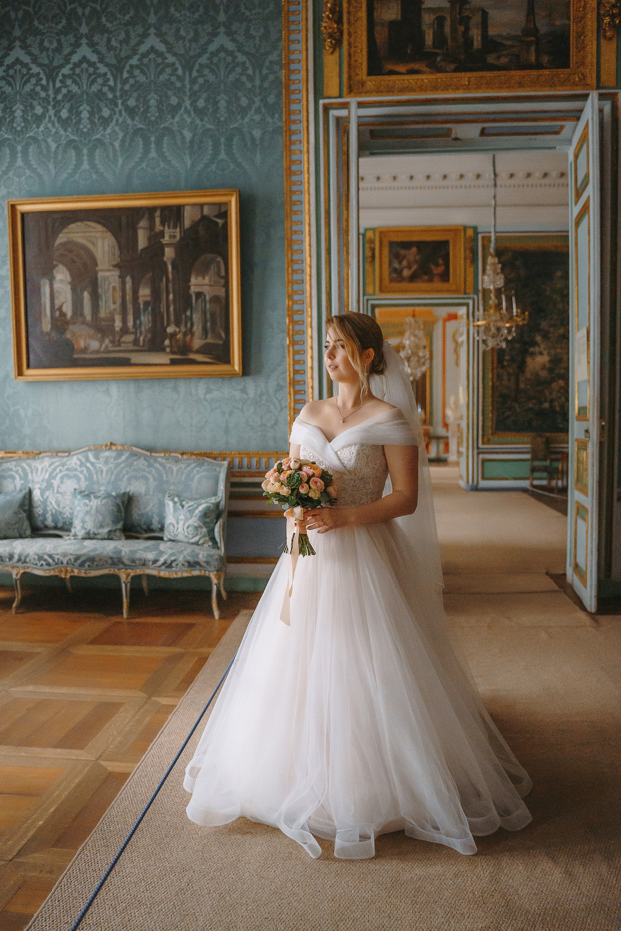 Свадебная фотосессия в усадьбе Кусково (свадьба в усадьбе Кусково)