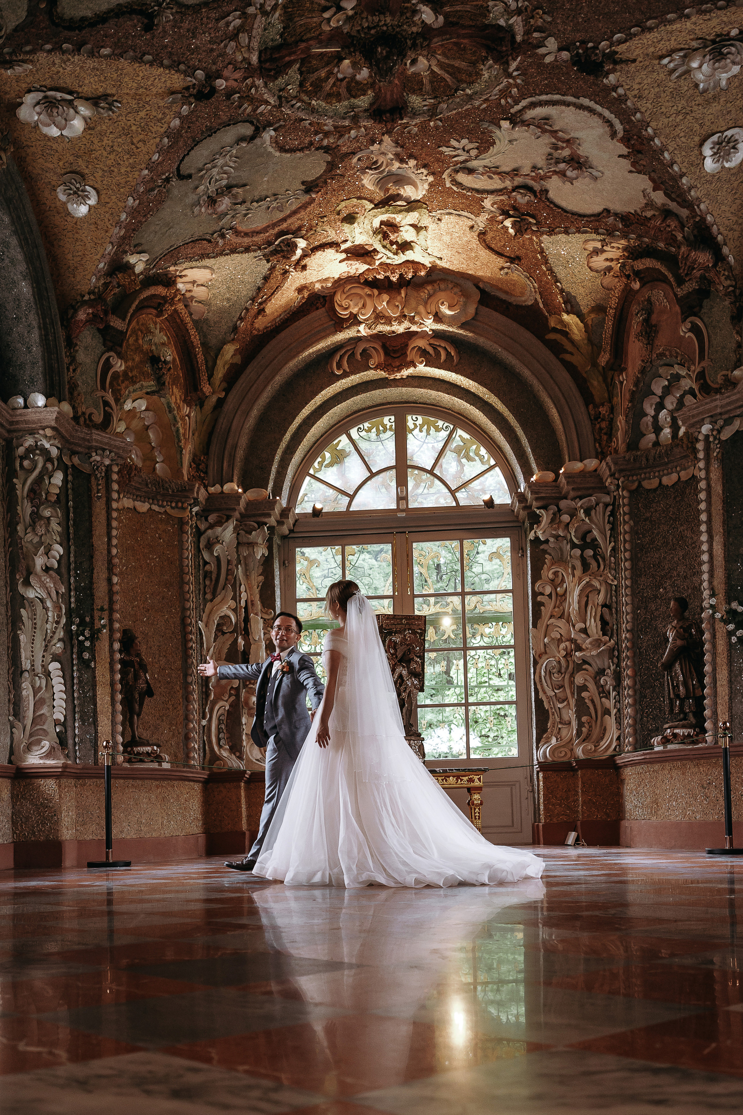 Свадебная фотосессия в усадьбе Кусково (свадьба в усадьбе Кусково)