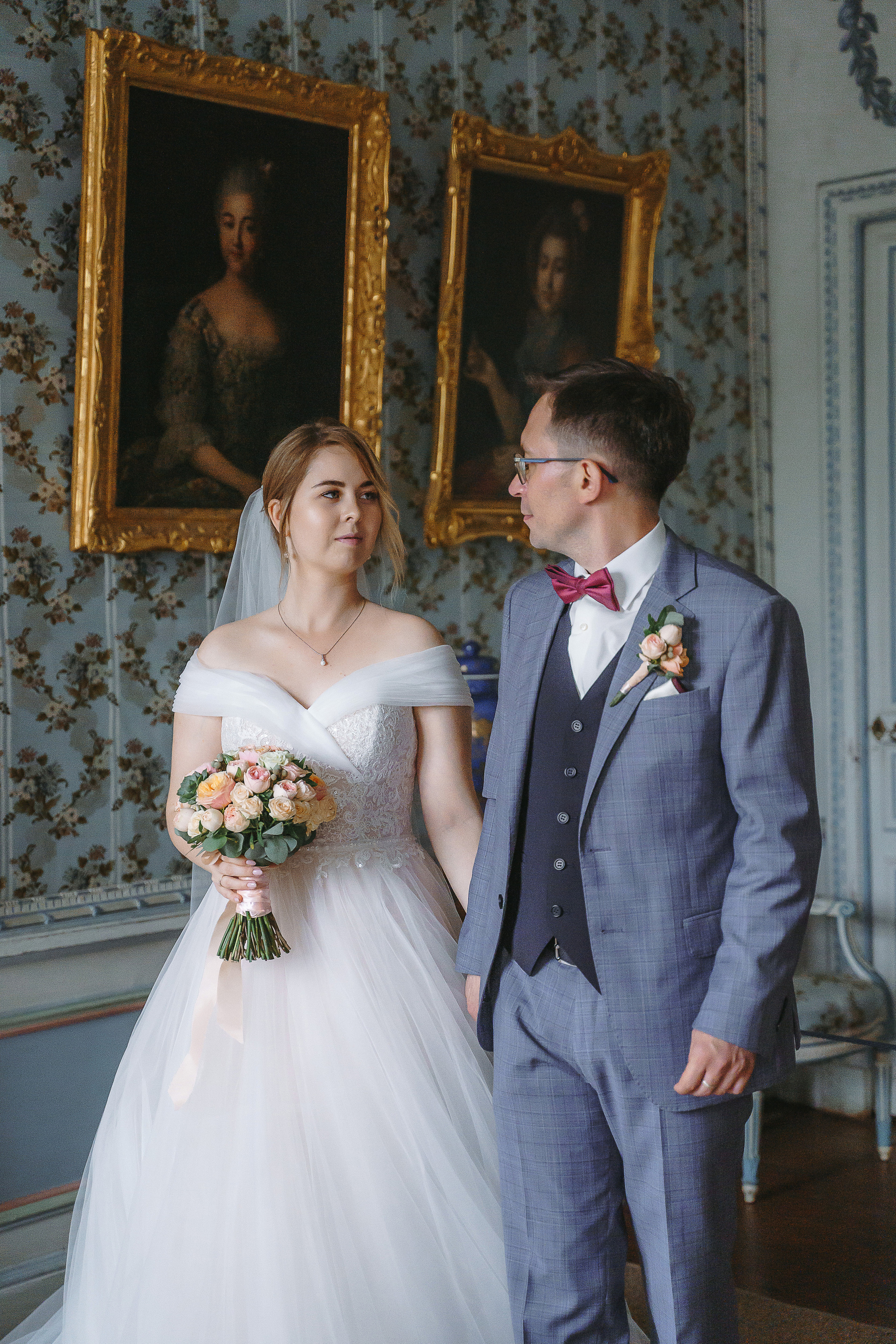 Свадебная фотосессия в усадьбе Кусково (свадьба в усадьбе Кусково)