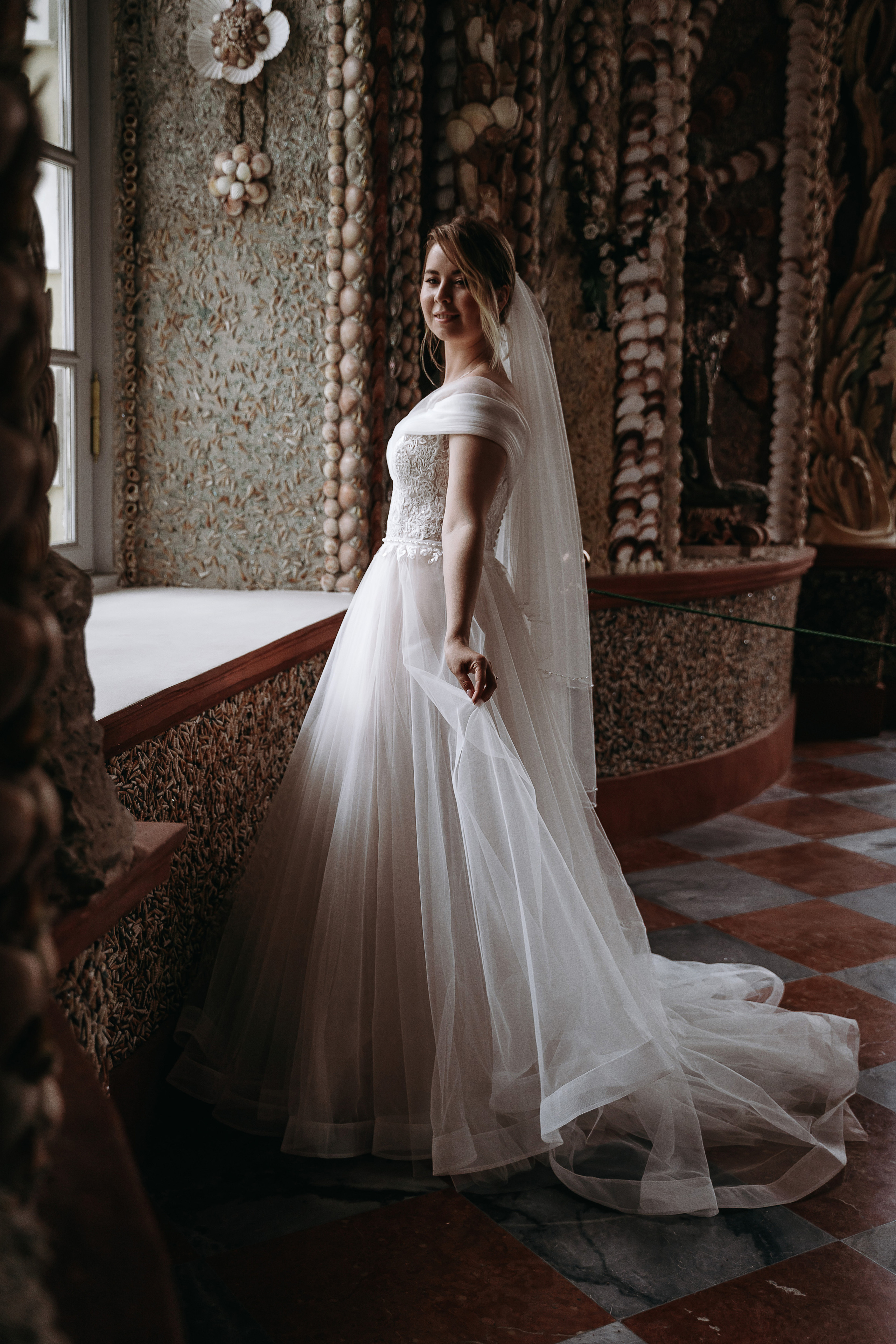 Свадебная фотосессия в усадьбе Кусково (свадьба в усадьбе Кусково)