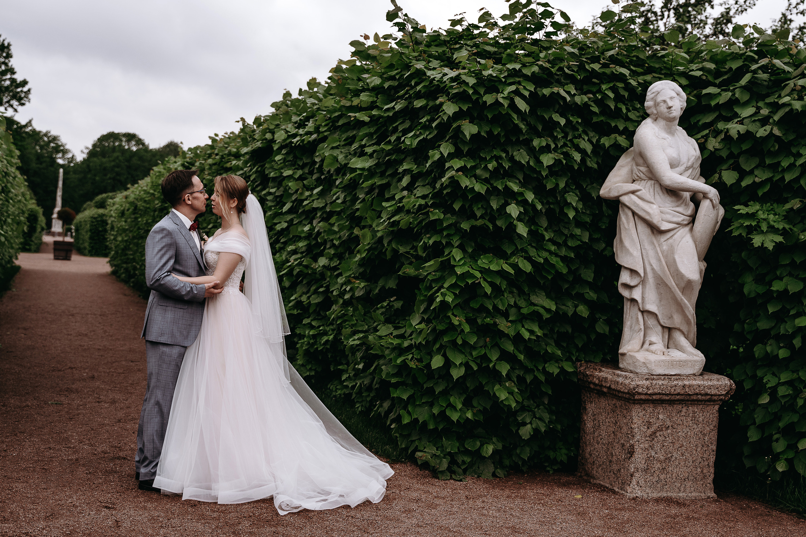 Свадебная фотосессия в усадьбе Кусково (свадьба в усадьбе Кусково)