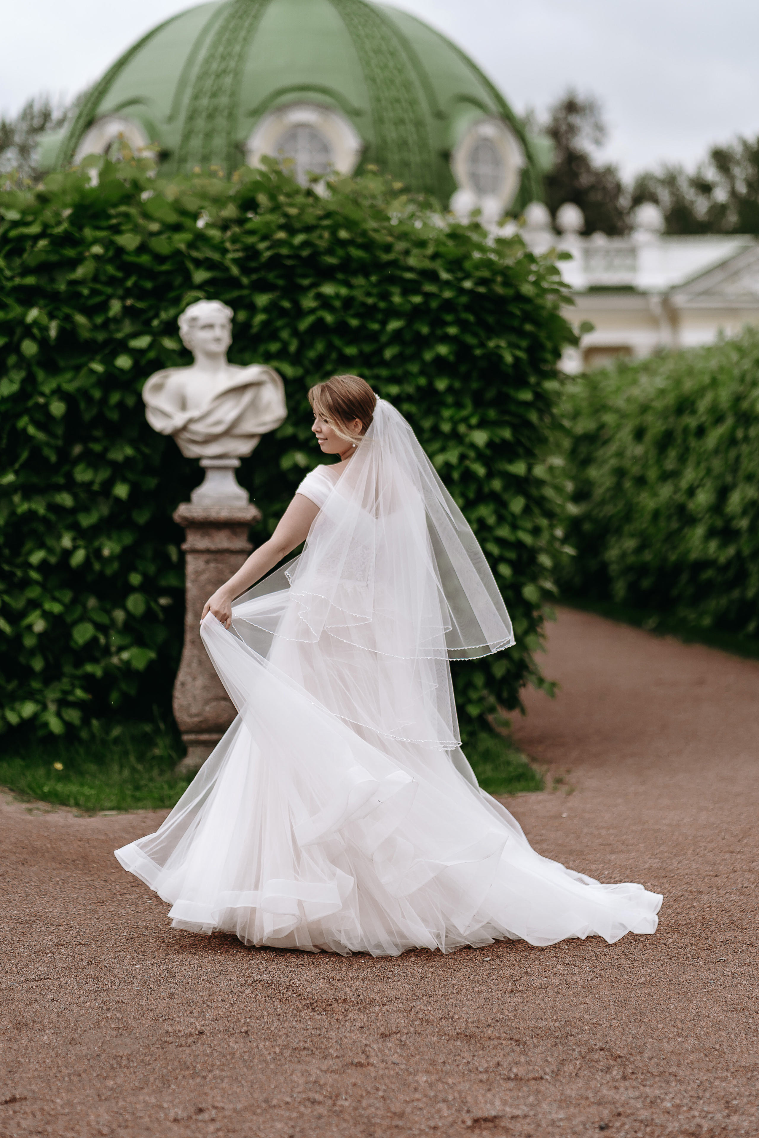 Свадебная фотосессия в усадьбе Кусково (свадьба в усадьбе Кусково)