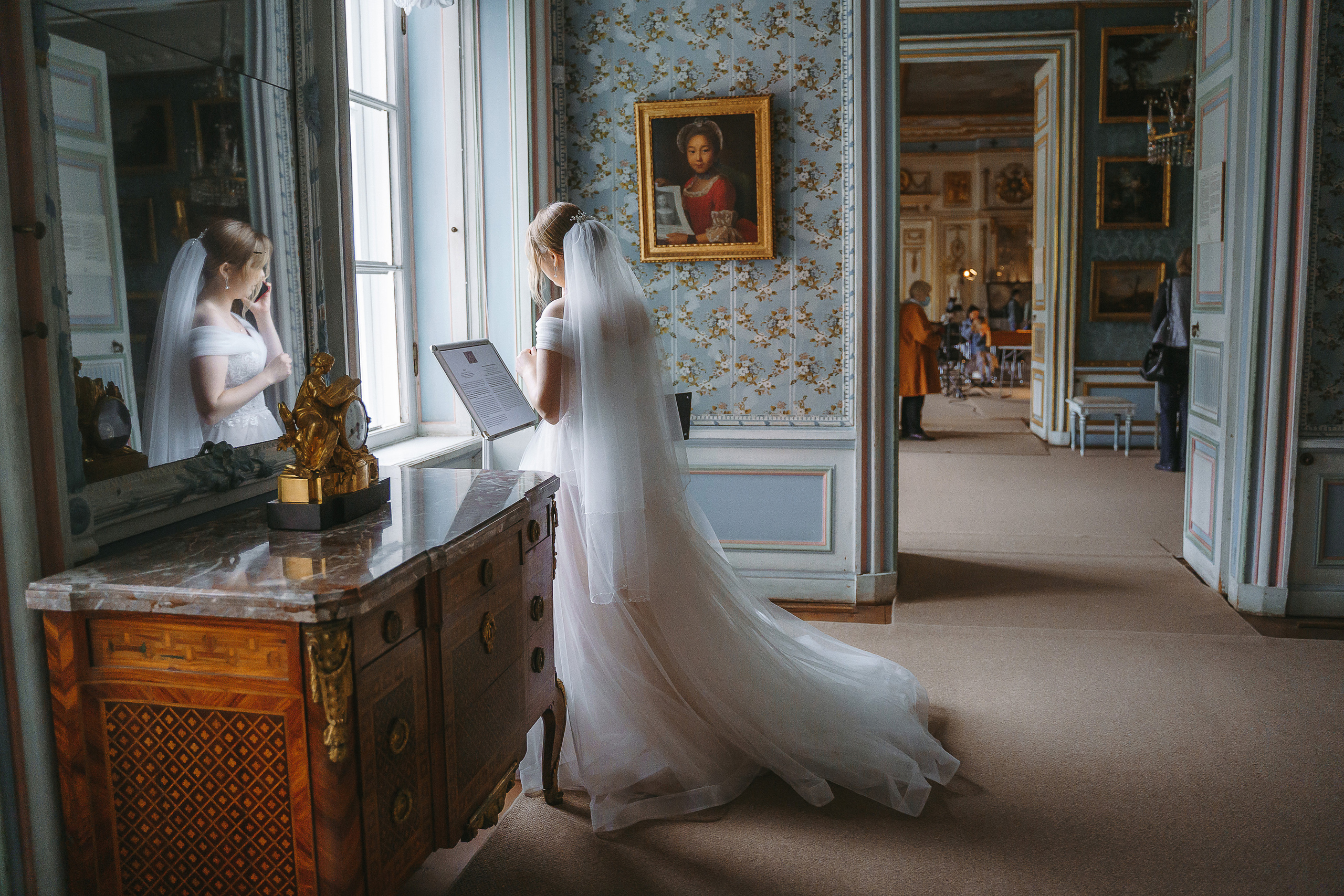 Свадебная фотосессия в усадьбе Кусково (свадьба в усадьбе Кусково)