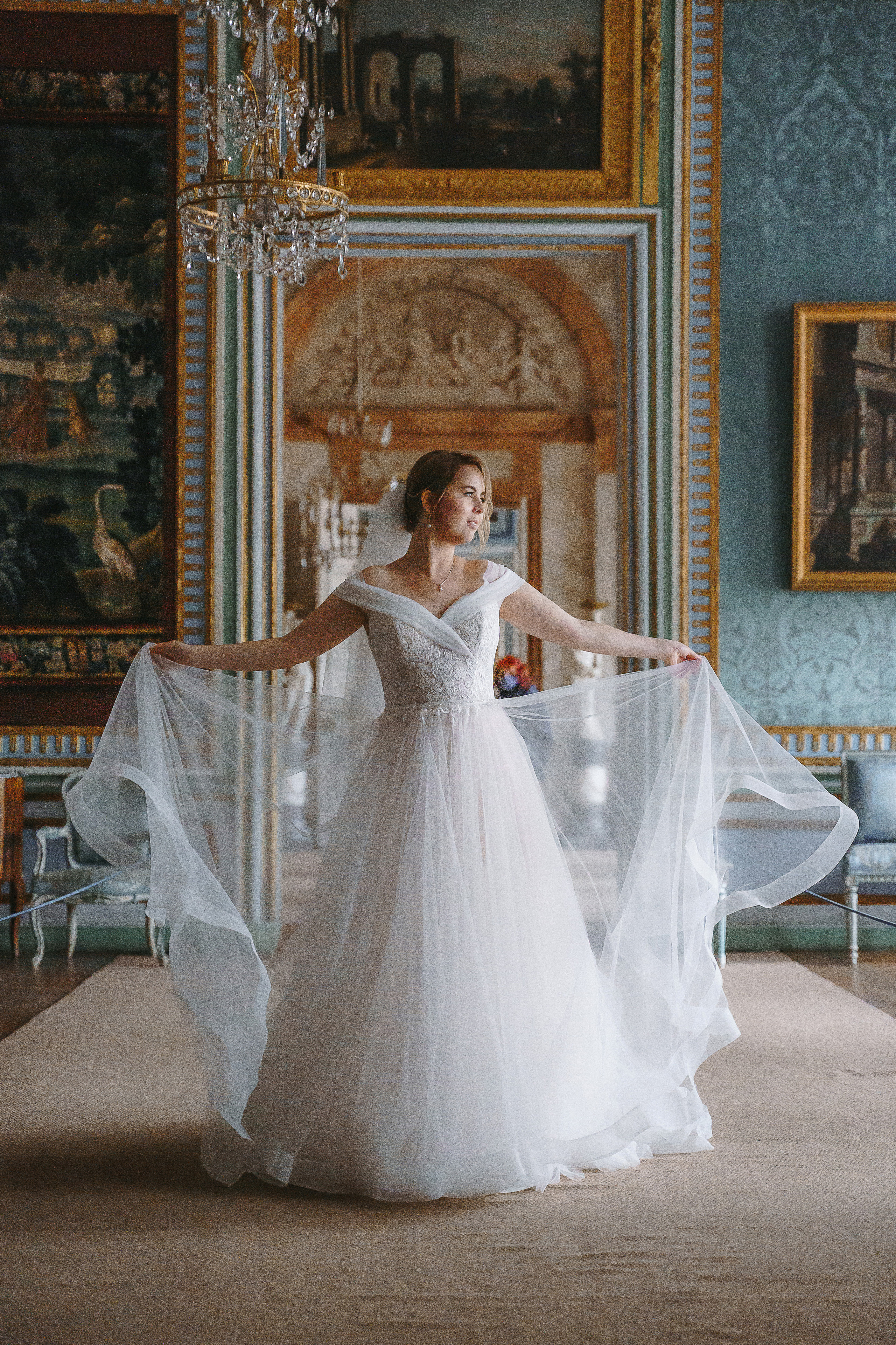 Свадебная фотосессия в усадьбе Кусково (свадьба в усадьбе Кусково)