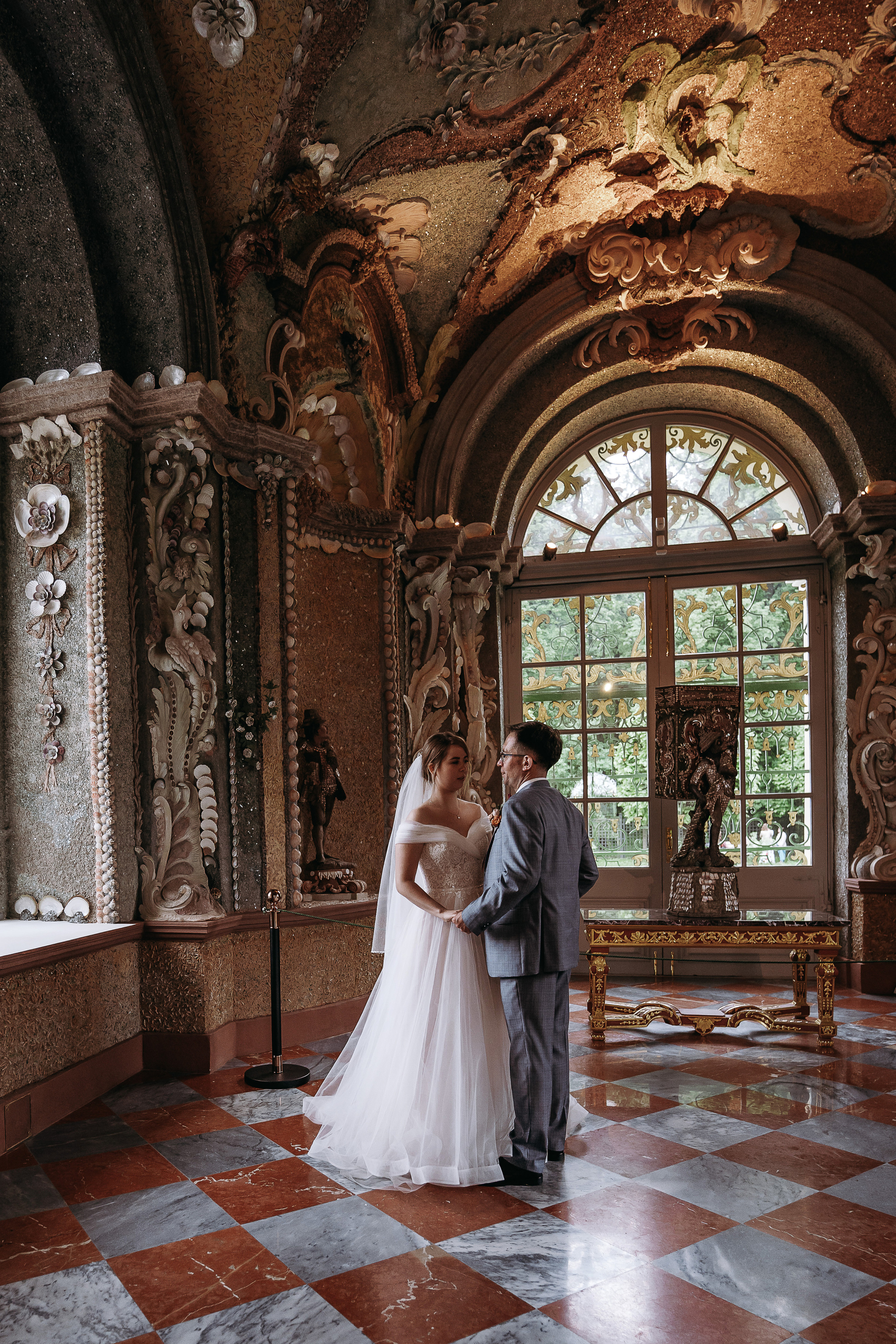 Свадебная фотосессия в усадьбе Кусково (свадьба в усадьбе Кусково)