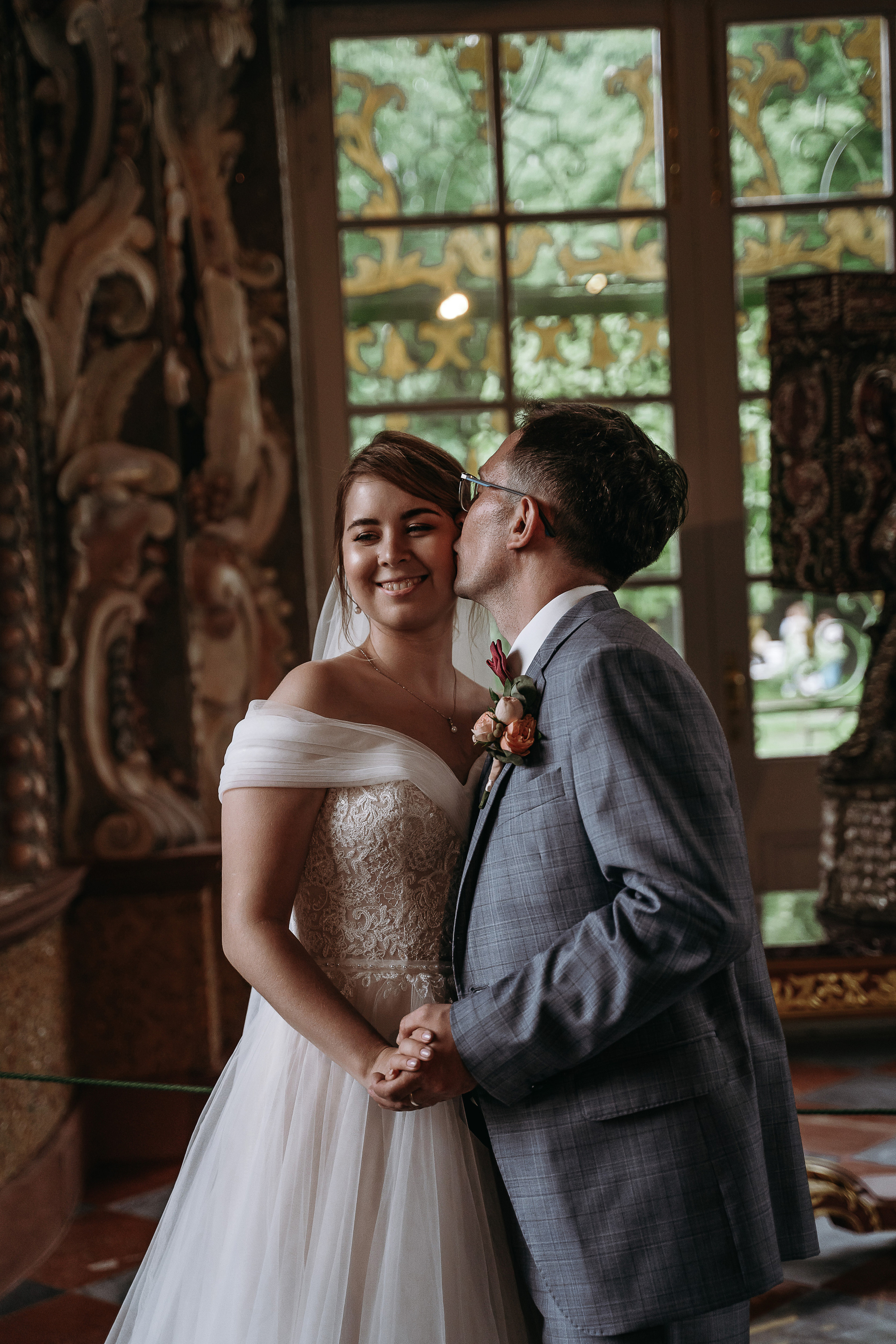 Свадебная фотосессия в усадьбе Кусково (свадьба в усадьбе Кусково)