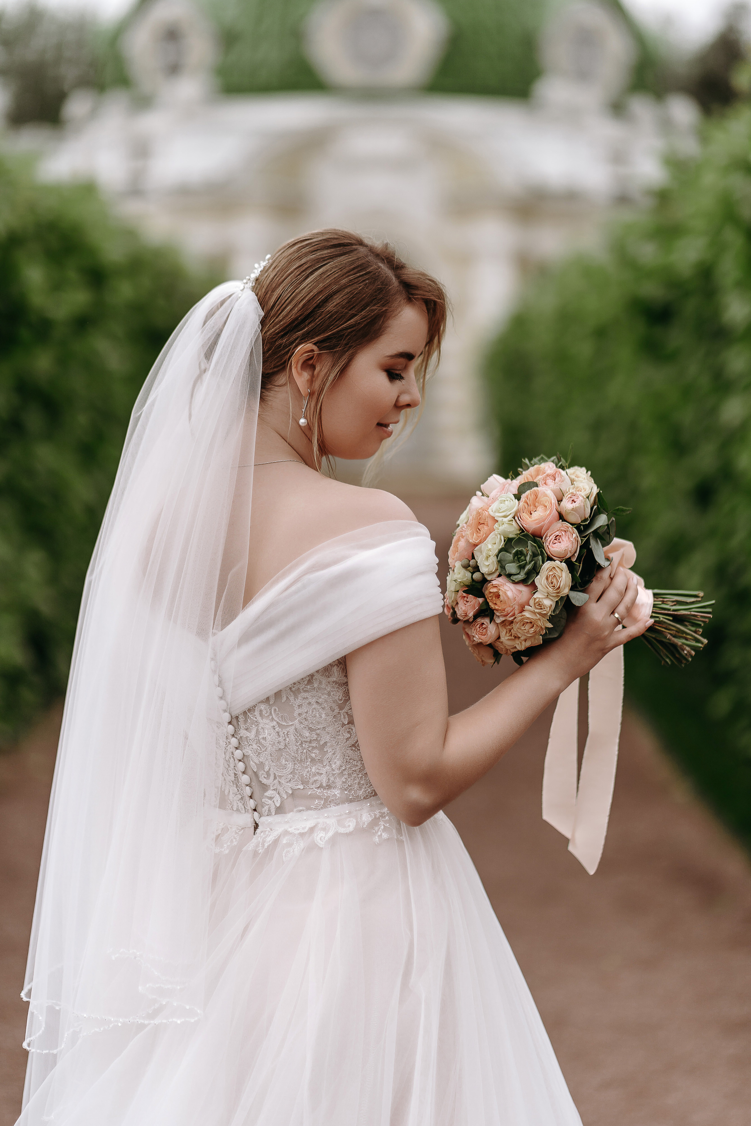 Свадебная фотосессия в усадьбе Кусково (свадьба в усадьбе Кусково)