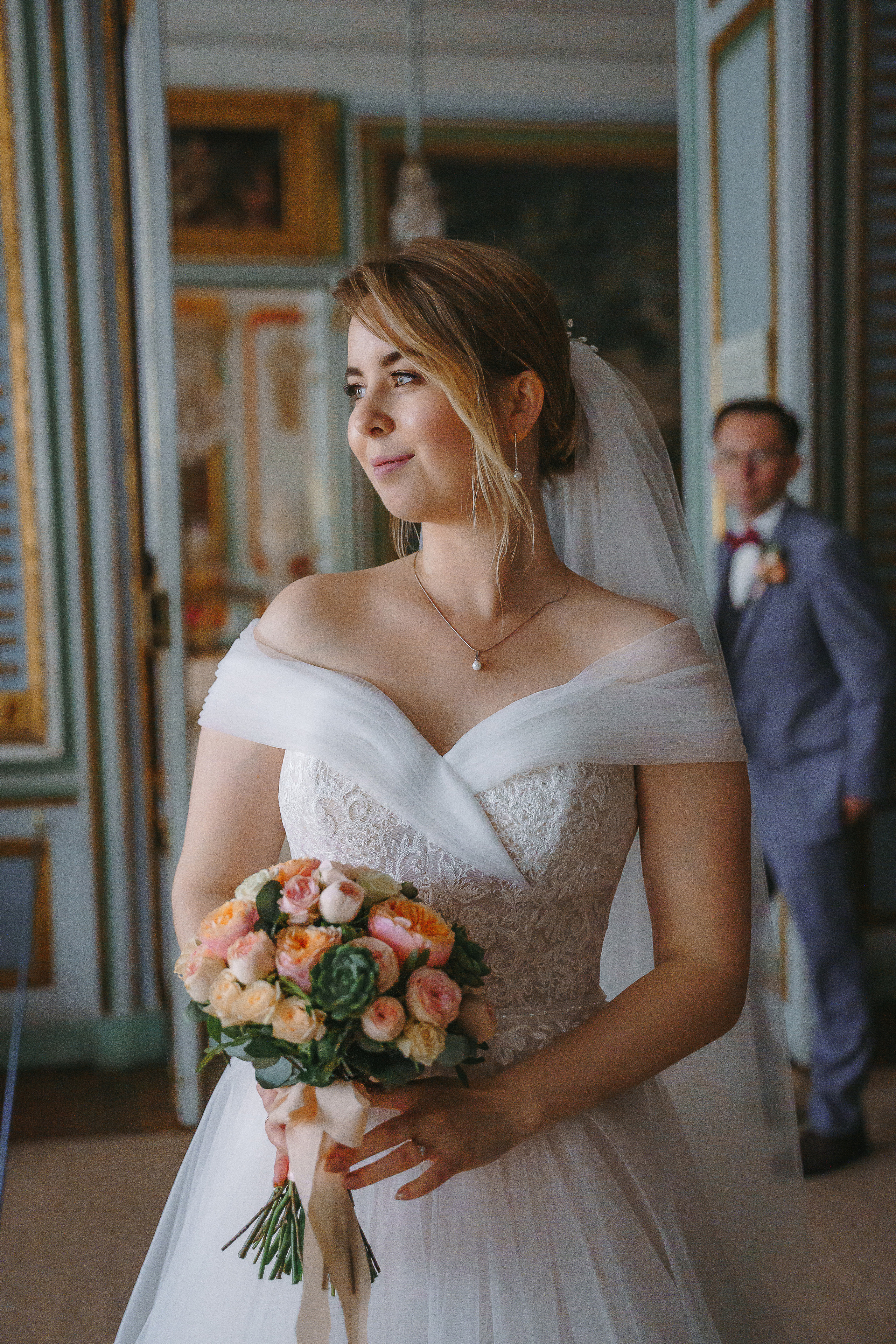 Свадебная фотосессия в усадьбе Кусково (свадьба в усадьбе Кусково)