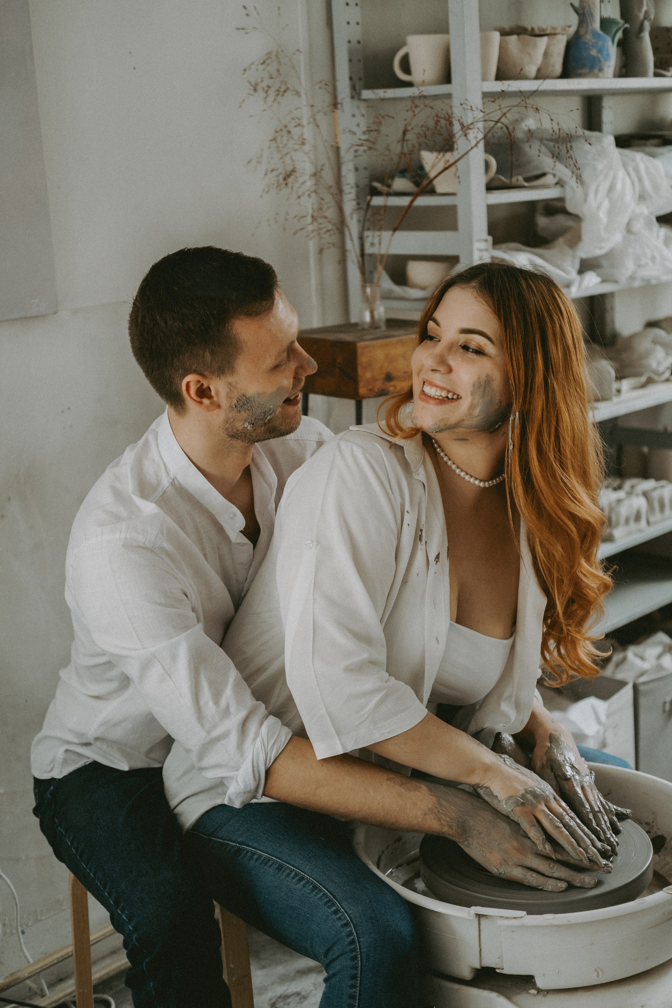 Фотосессия в гончарной мастерской. Семейный фотограф в Москве Кристина Маркос