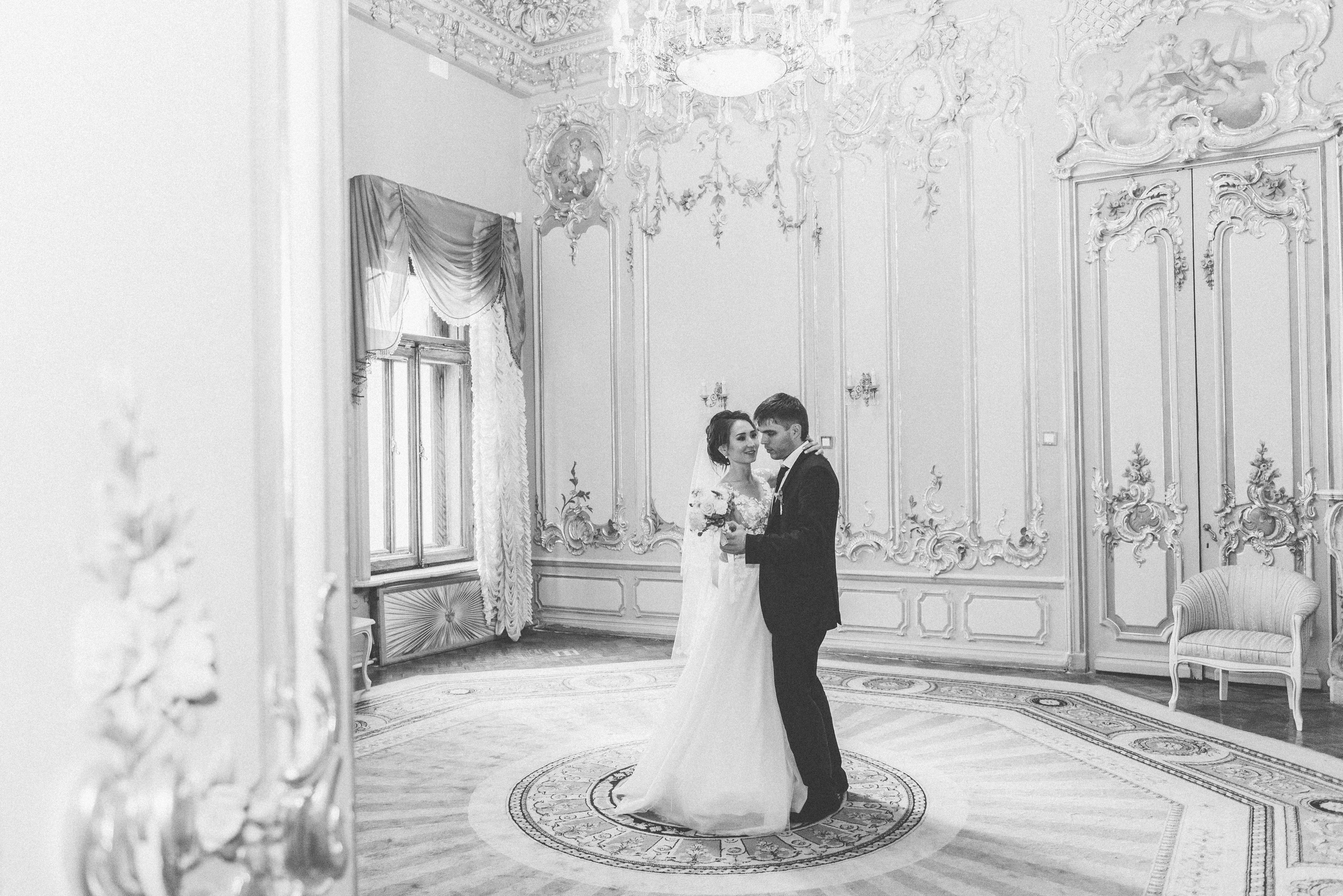 Свадьба для любителей ч/б фото. Артем и Айна. Свадебный и семейный фотограф София Невская