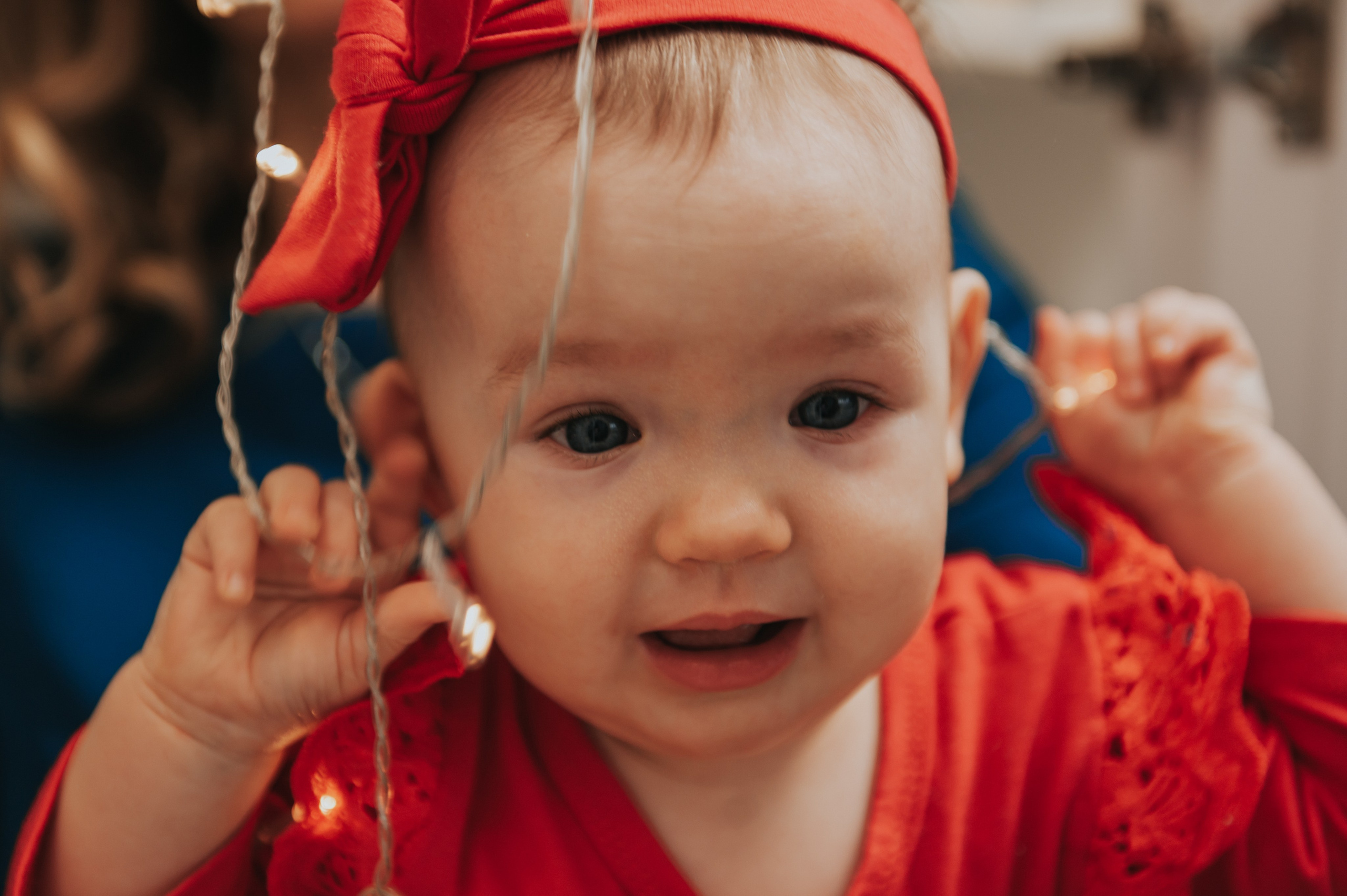 Новогодняя студийная съемка для малышки. Свадебный и семейный фотограф София Невская
