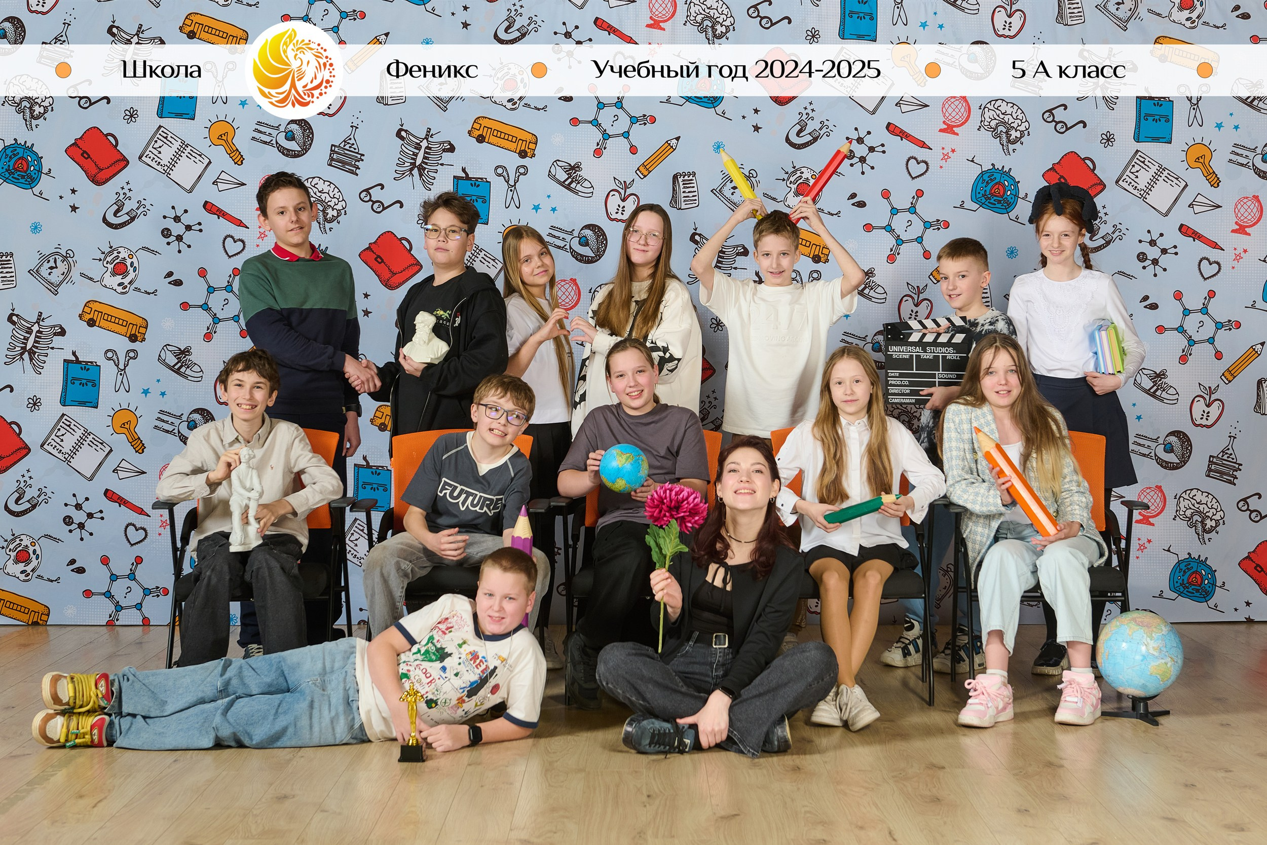 Групповые фотографии. Выпускные альбомы для детского сада, школы — Москва и область | Апрель Фото