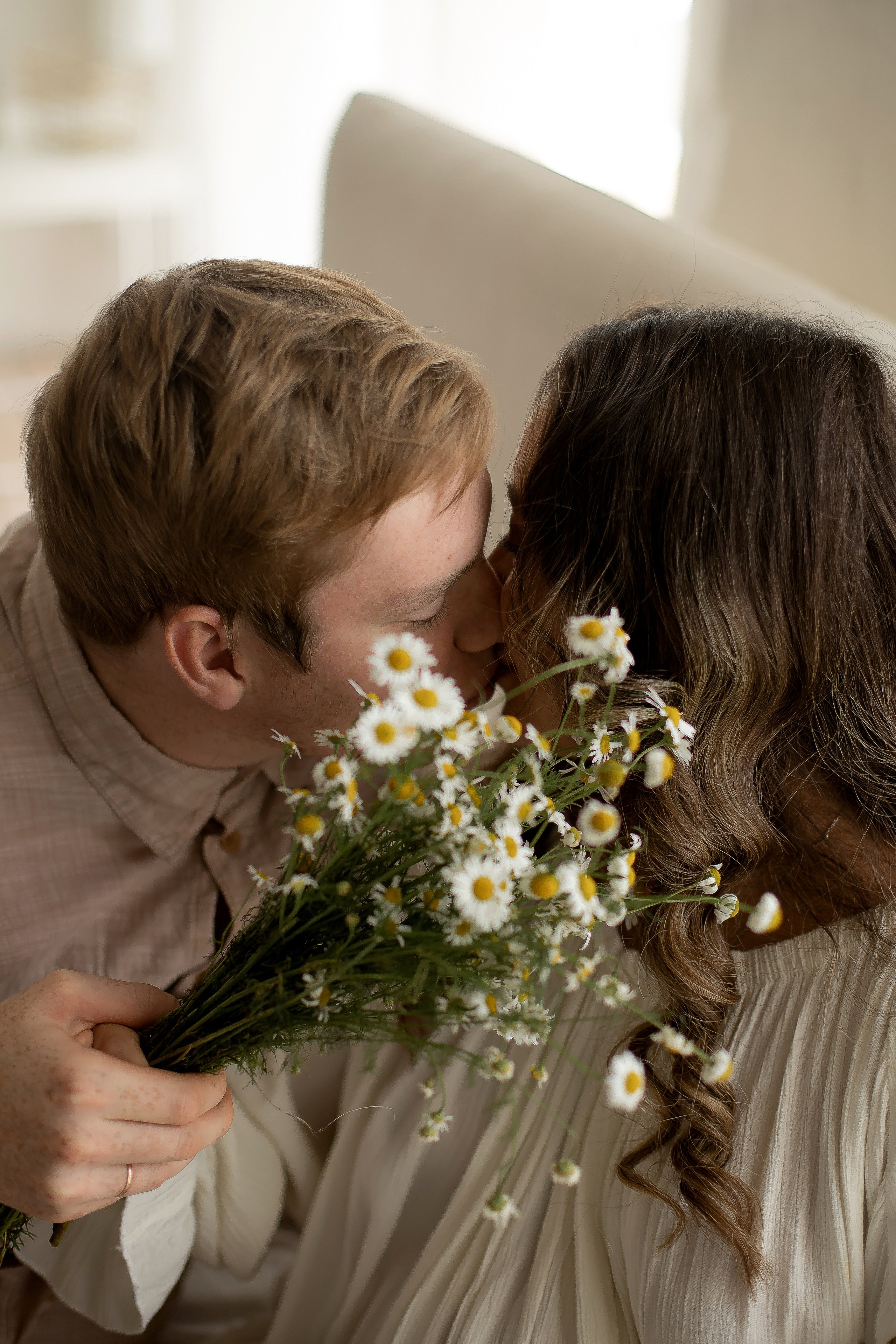 Ксения и ромашки. Семейный и детский фотограф в Красноярске Анна Маюрова