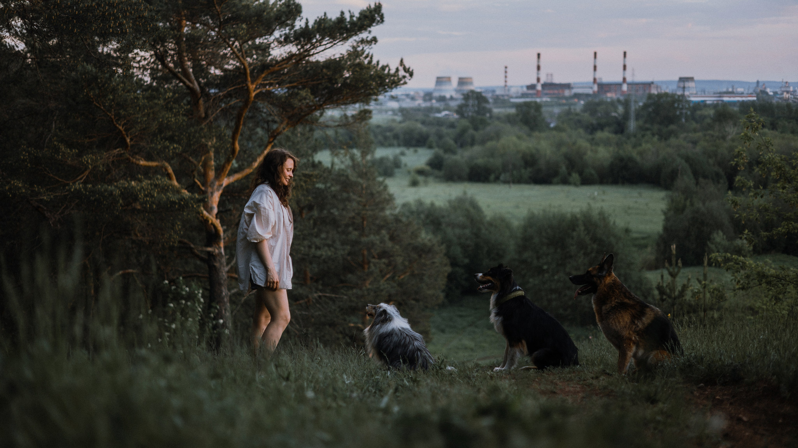 Настя, Шуня, Милка и Тигуан. Фотограф-анималист Богданова Полина