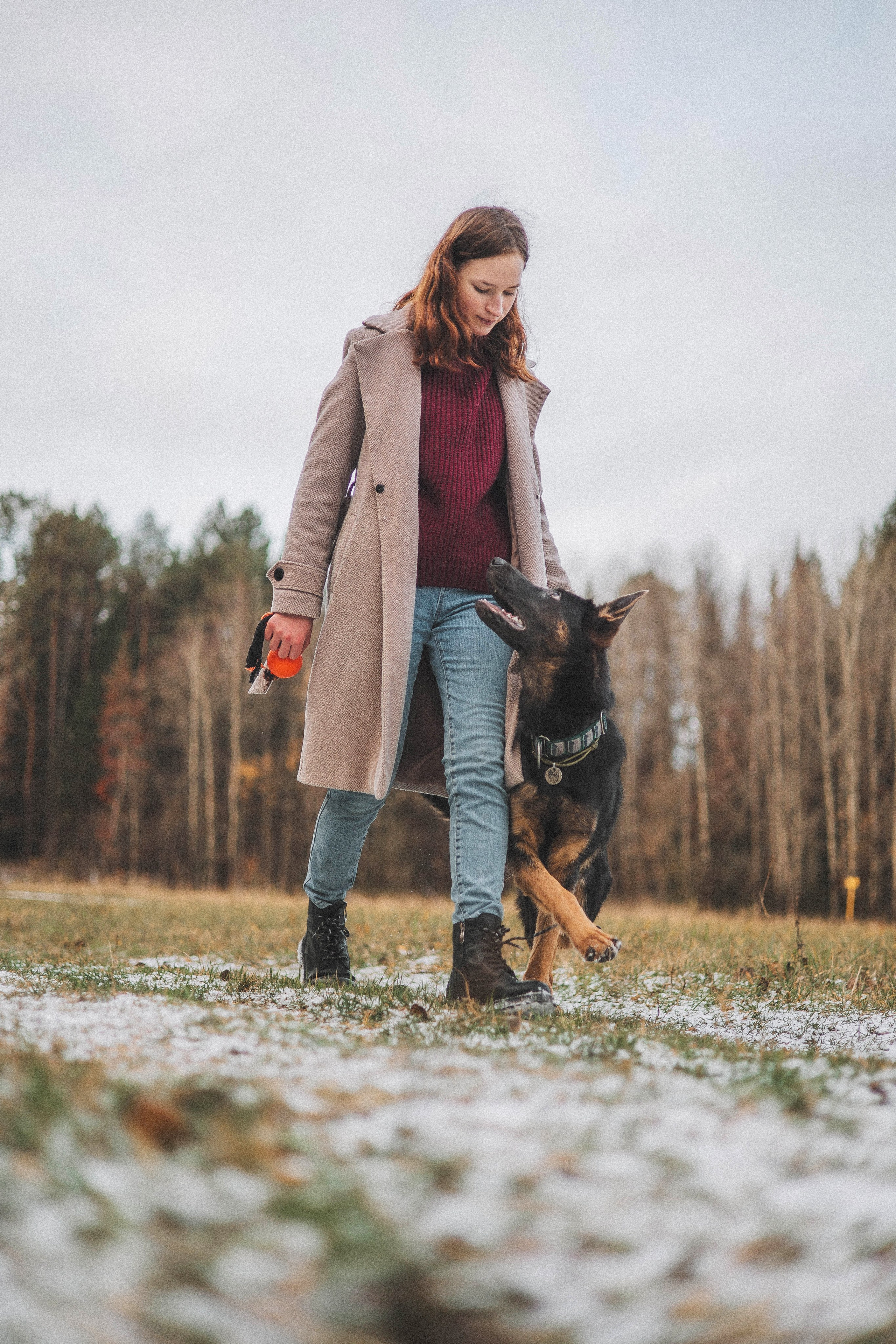 Алена, Леви и Микаса. Фотограф-анималист Богданова Полина