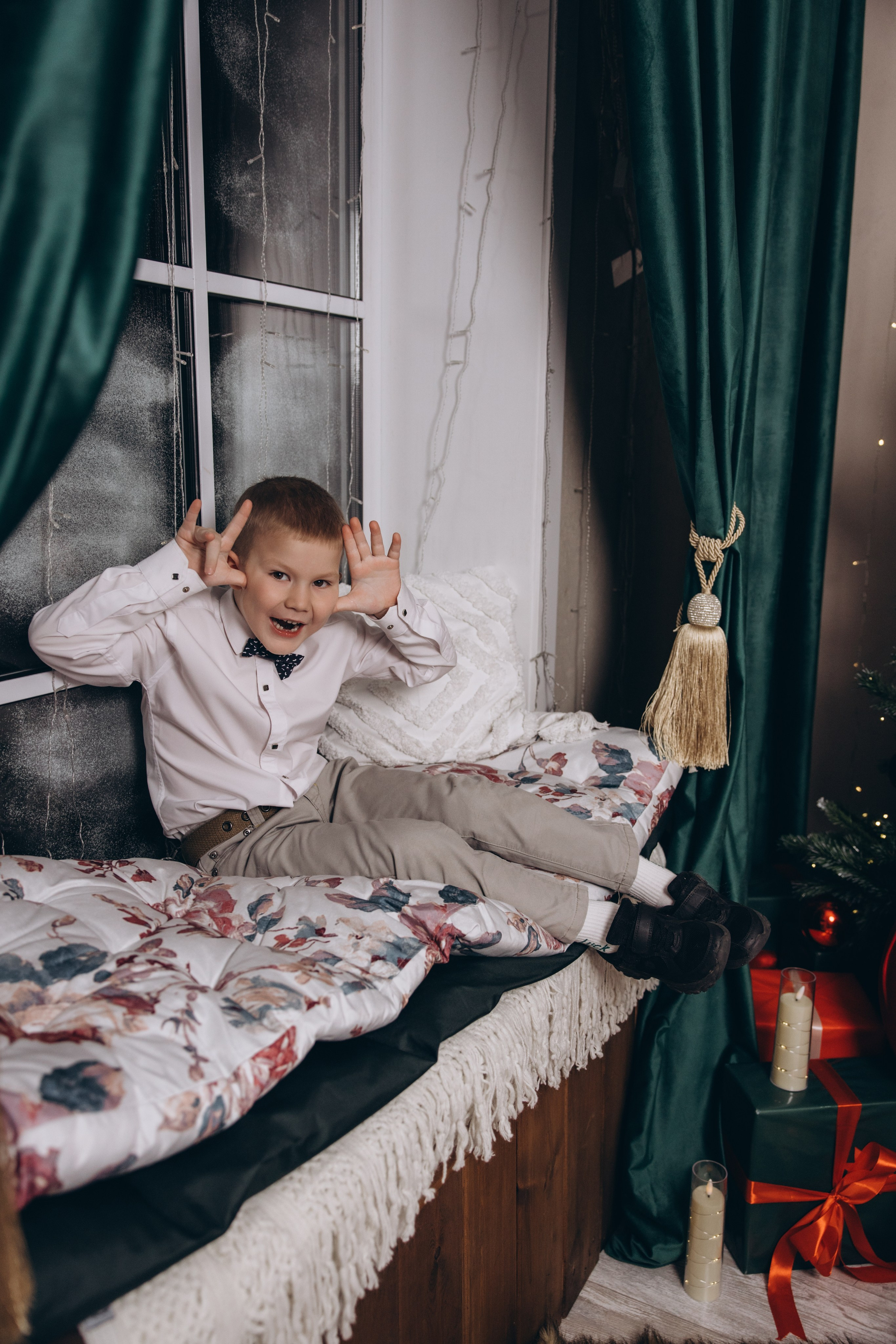 Новогодние истории в студии 8 этаж. Свадебный, семейный фотограф в Иркутске Светлана Макаричева