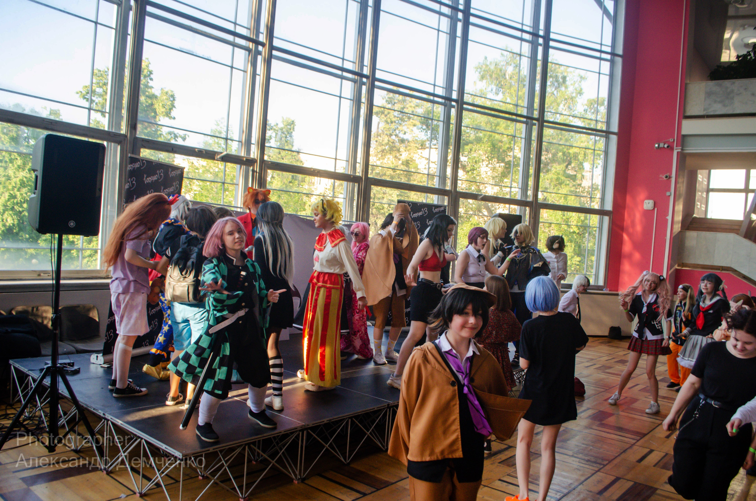 Фотосессия сцены в Москве на разных репортажных мероприятий