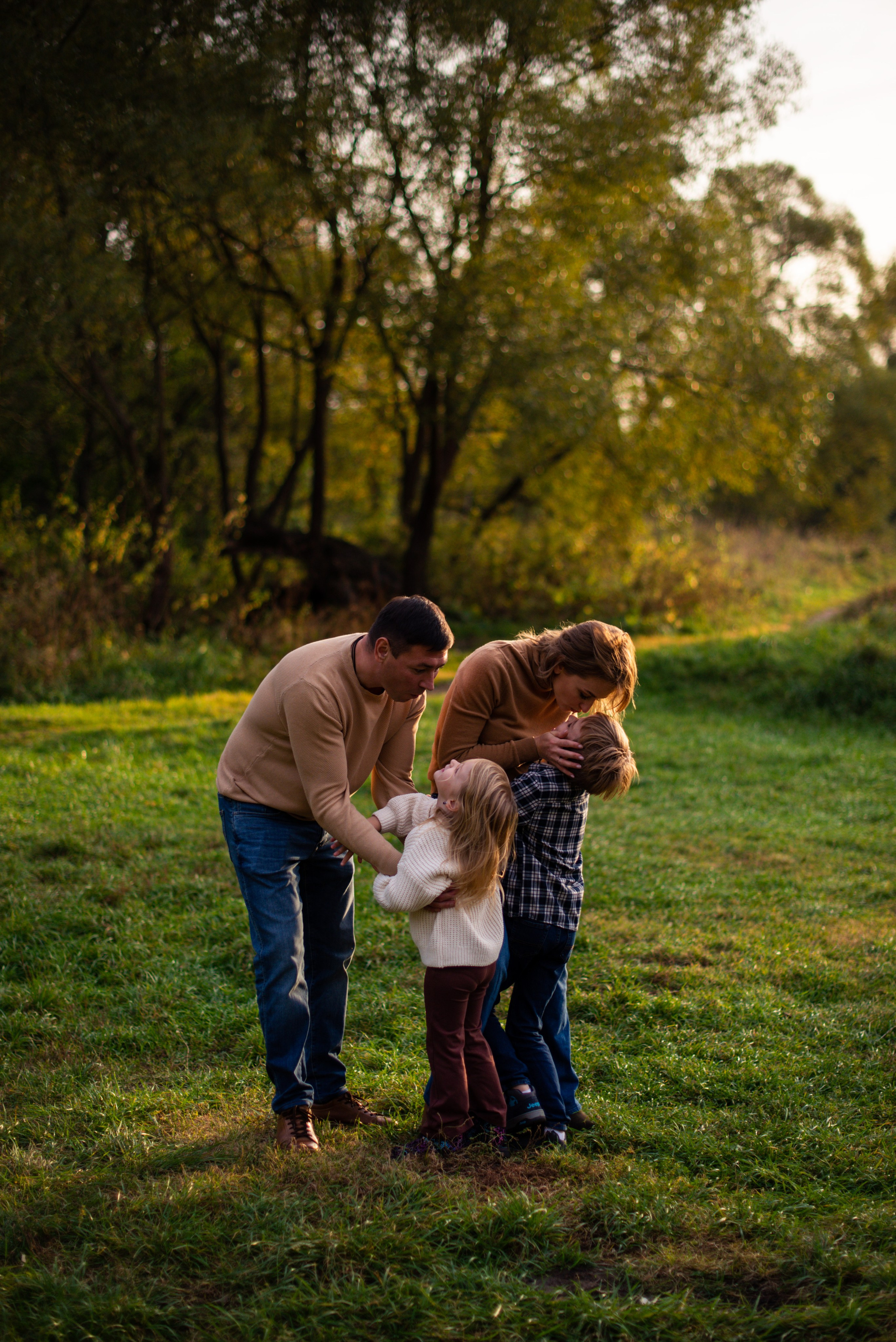 Осенняя прогулка. Семейный и портретный фотограф Надежда Вылку
