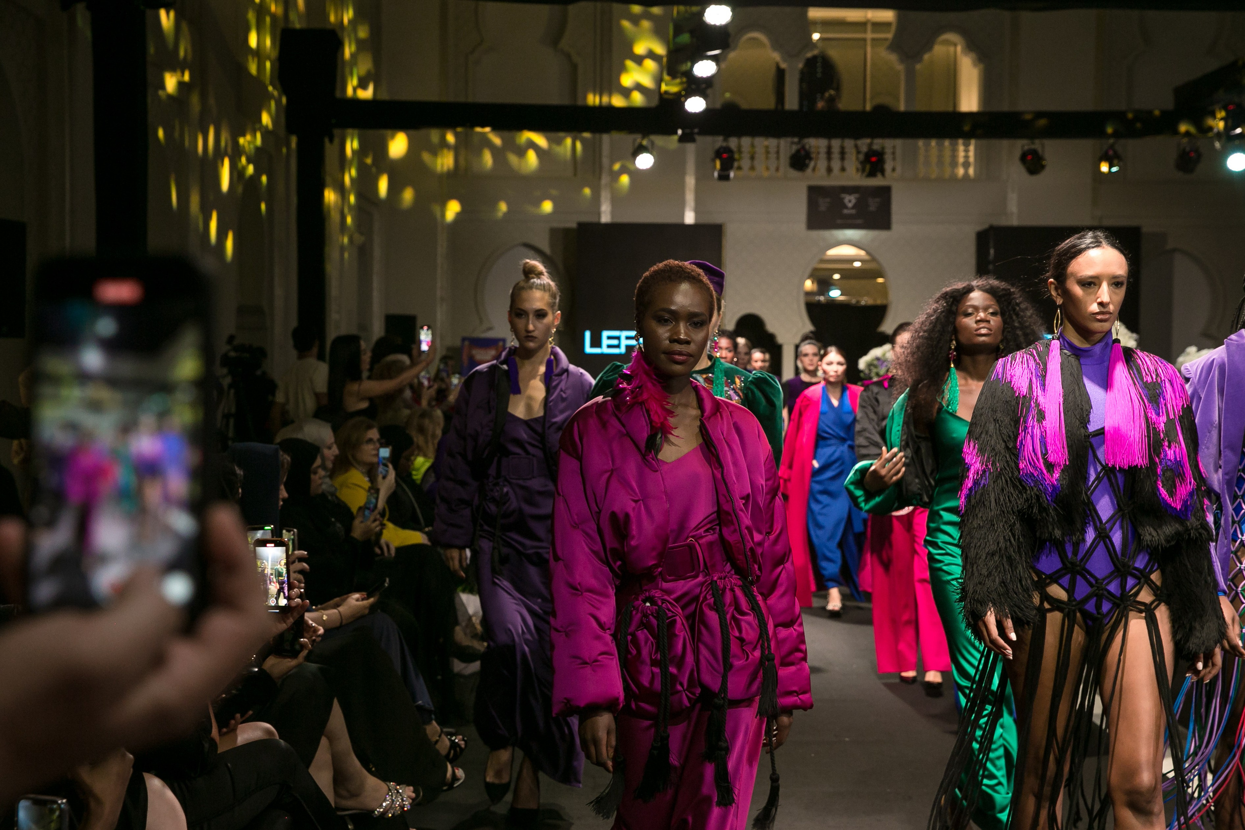 Показ в Дубае LEFFERS. Фотограф и видеограф Анна Домашенко