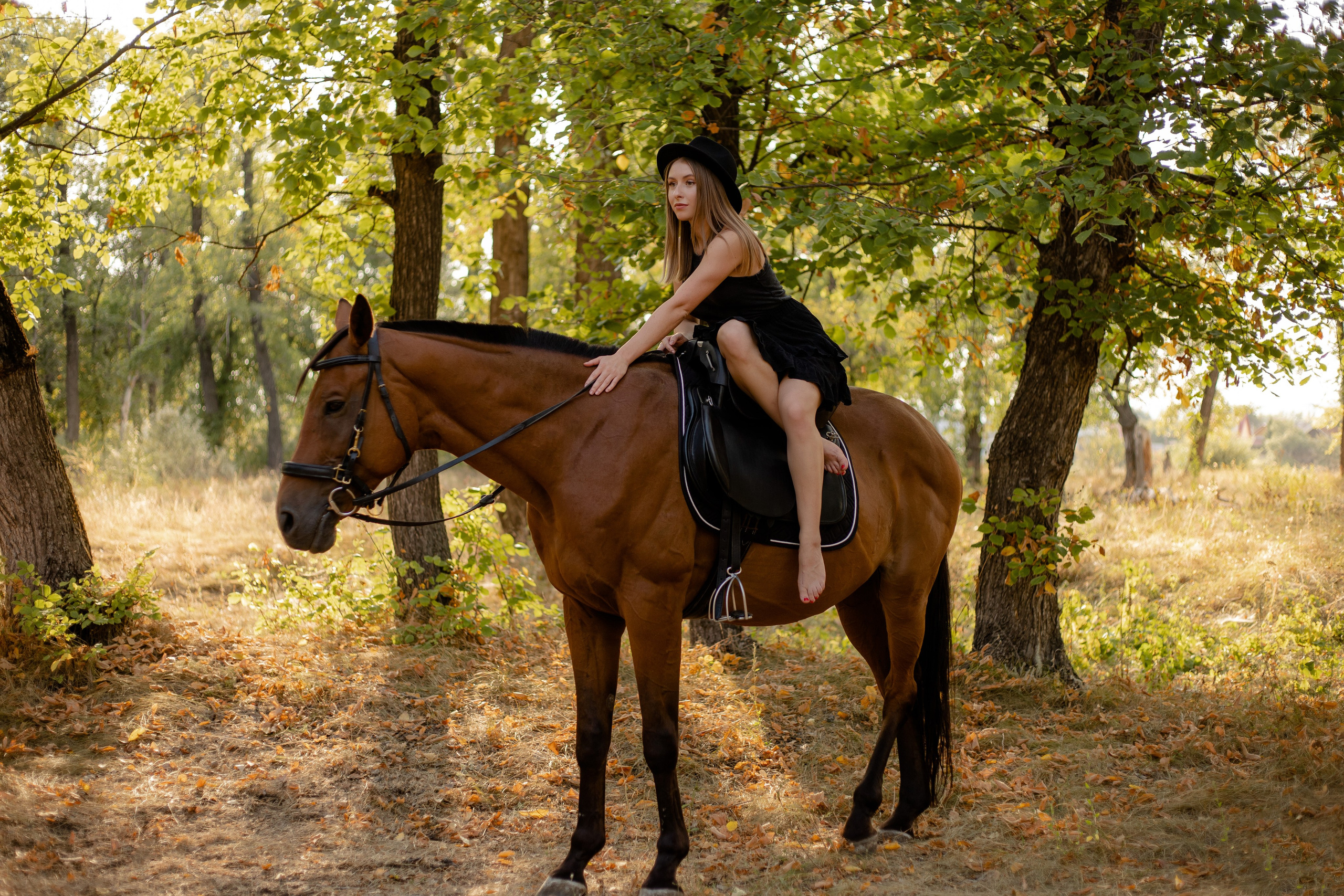 Летняя фотопрогулка с лошадкой 🌿. Семейный фотограф в Саратове Элоиза Ляпина