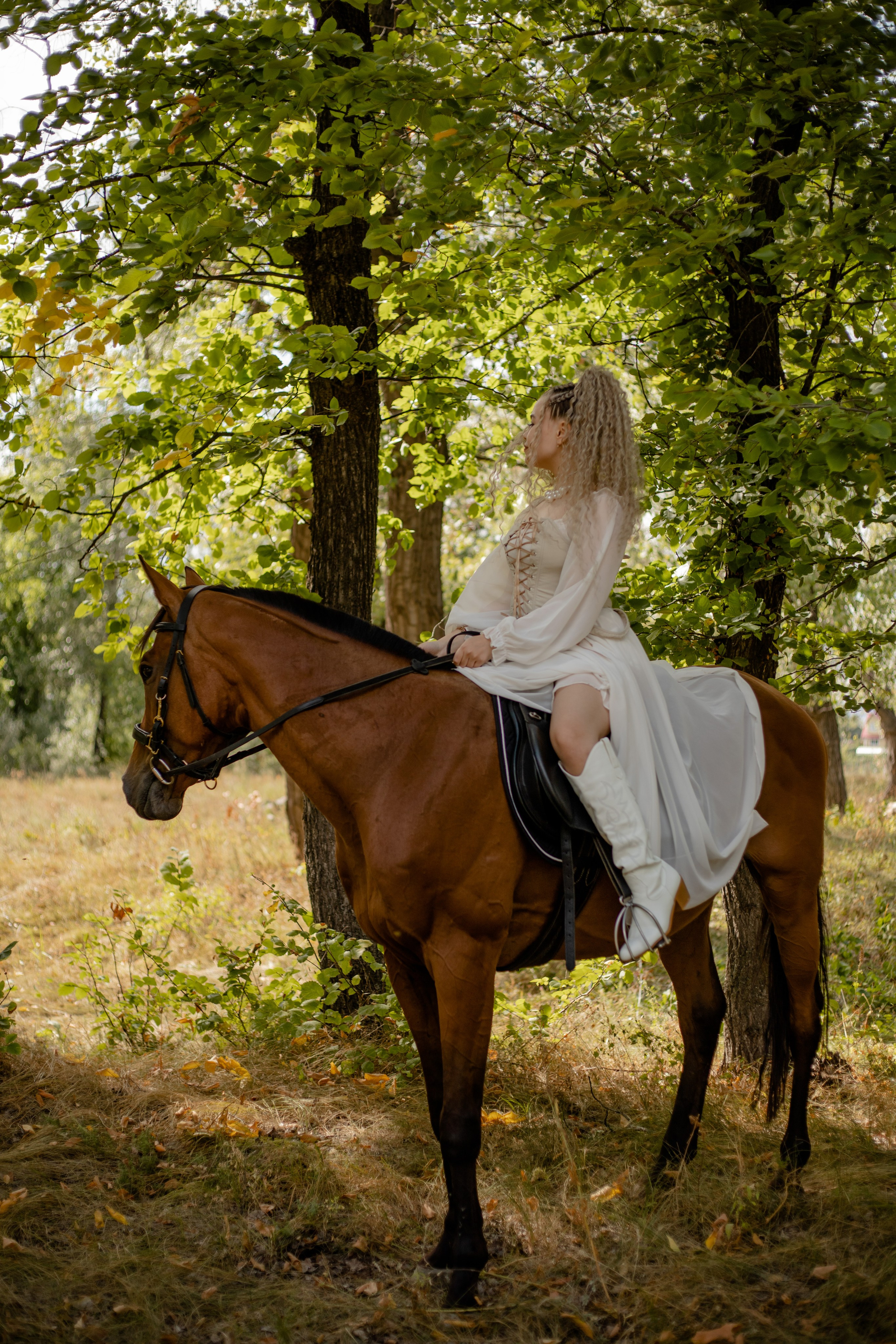 Летняя фотопрогулка с лошадкой 🌿. Семейный фотограф в Саратове Элоиза Ляпина