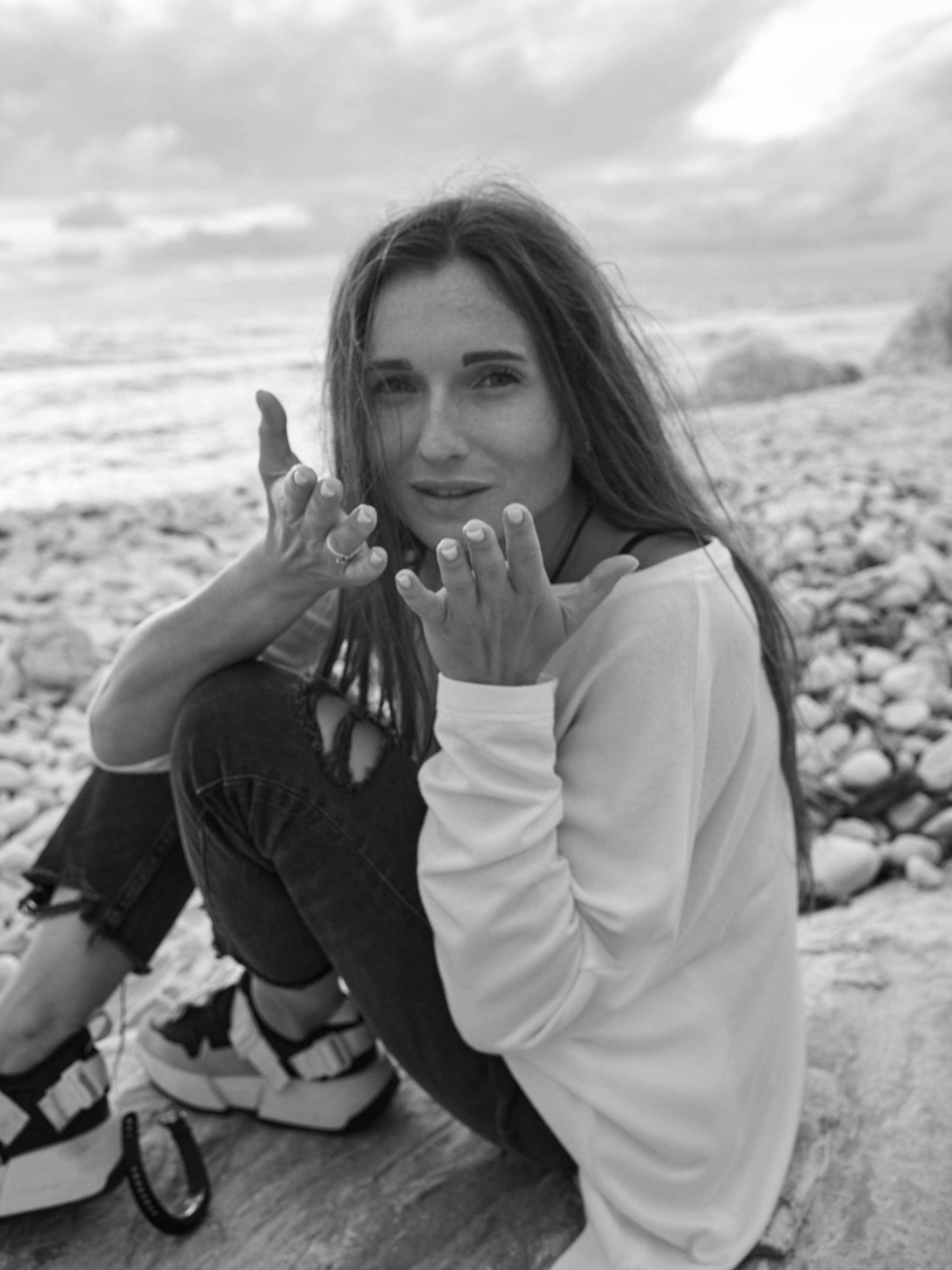 Осеннее море. Fotografo di famiglie e ritrattista in Italia (Toscana)