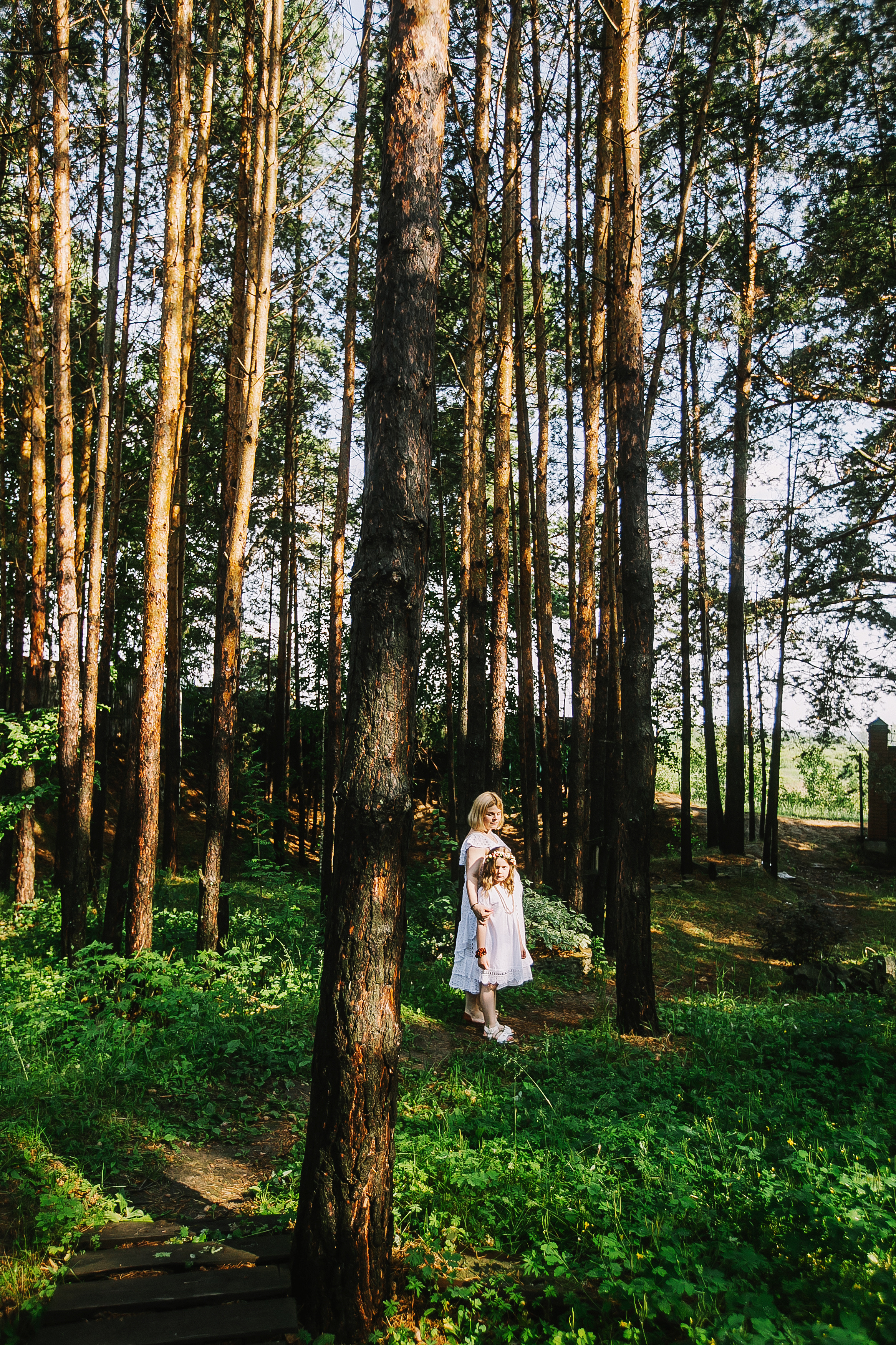 Ольга и ее прекрасные детки. Летне-природная прогулка. Фотограф Полина Егорова город Тюмень