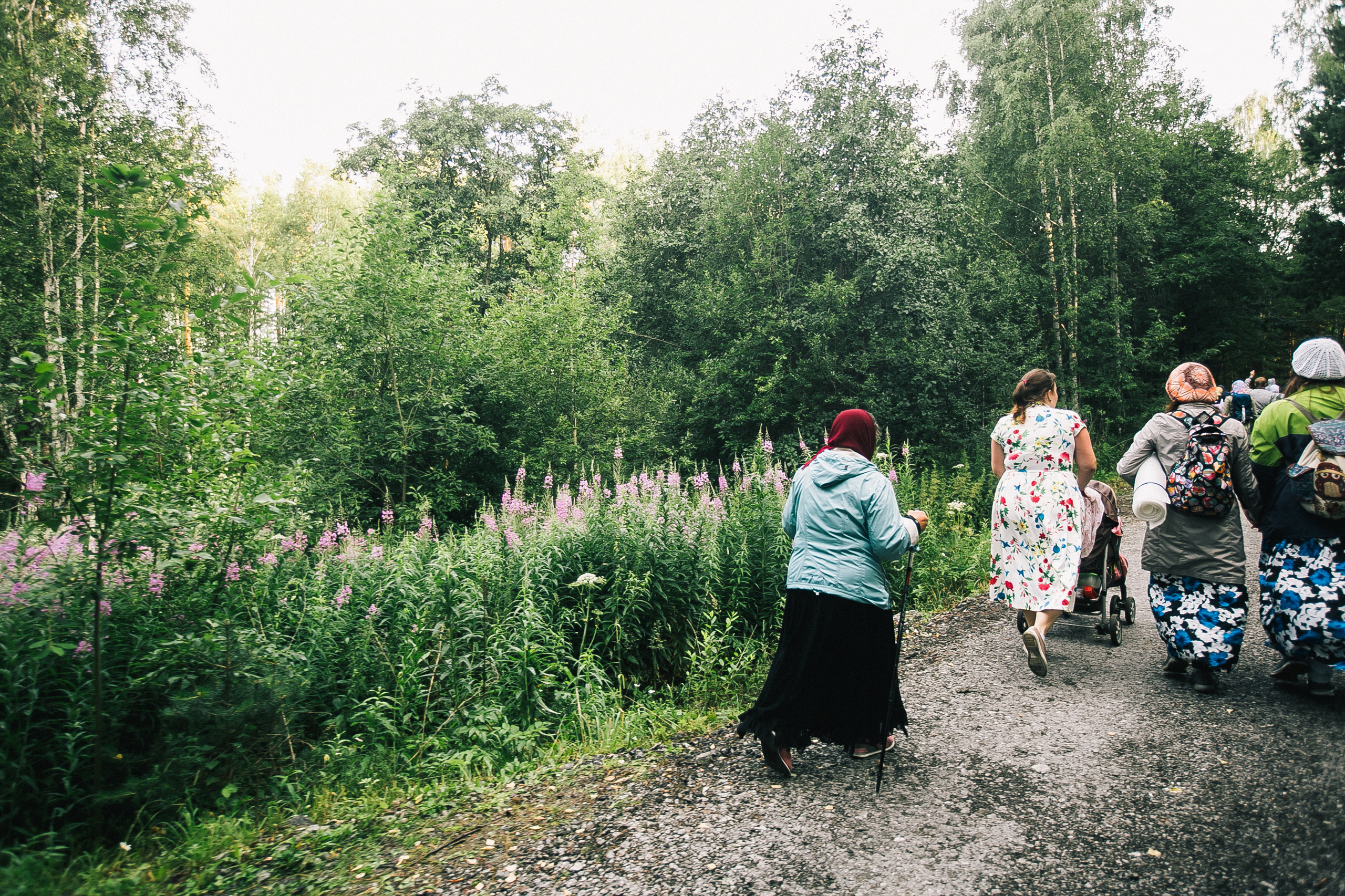 Царский Крестный ход 2019. Храм на крови-Ганина Яма. Фотограф Полина Егорова город Тюмень