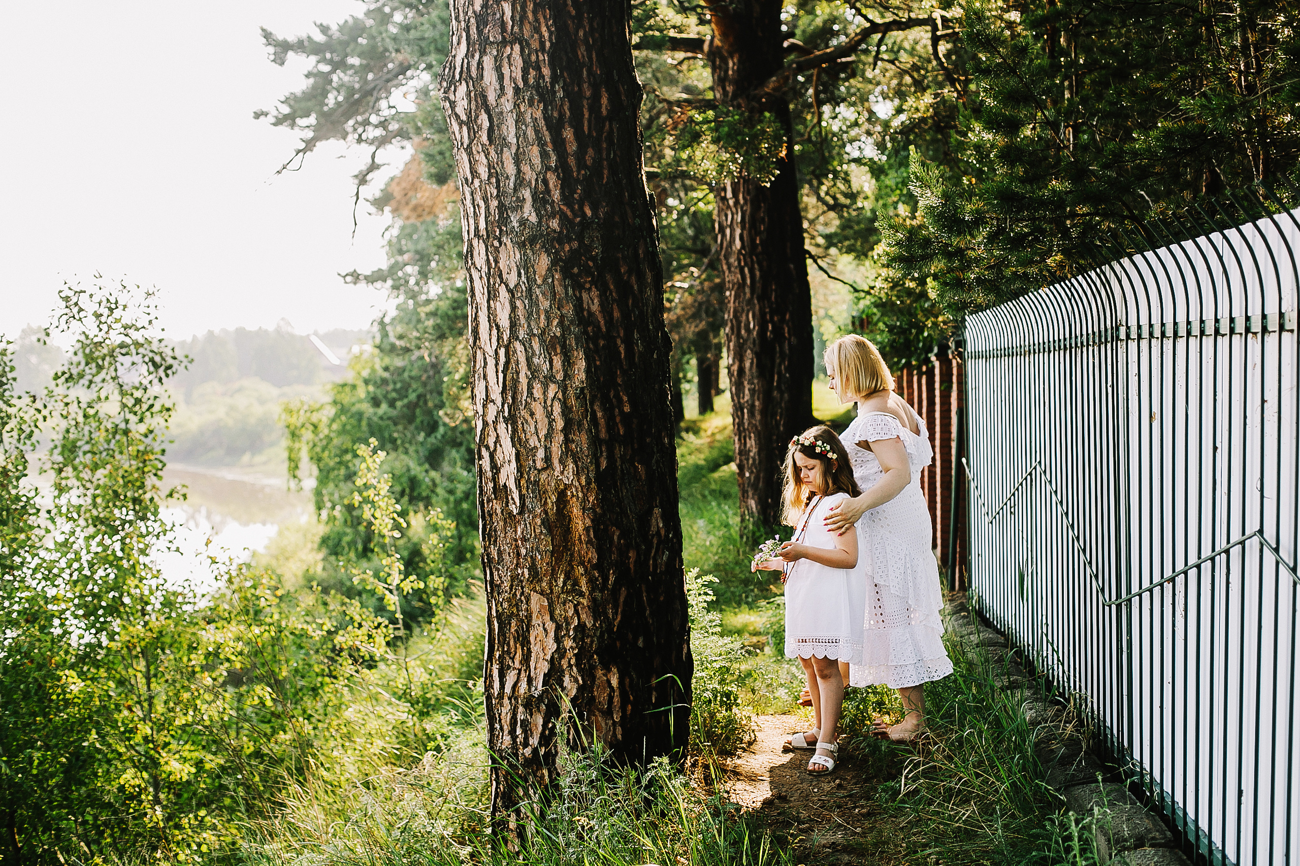 Ольга и ее прекрасные детки. Летне-природная прогулка. Фотограф Полина Егорова город Тюмень