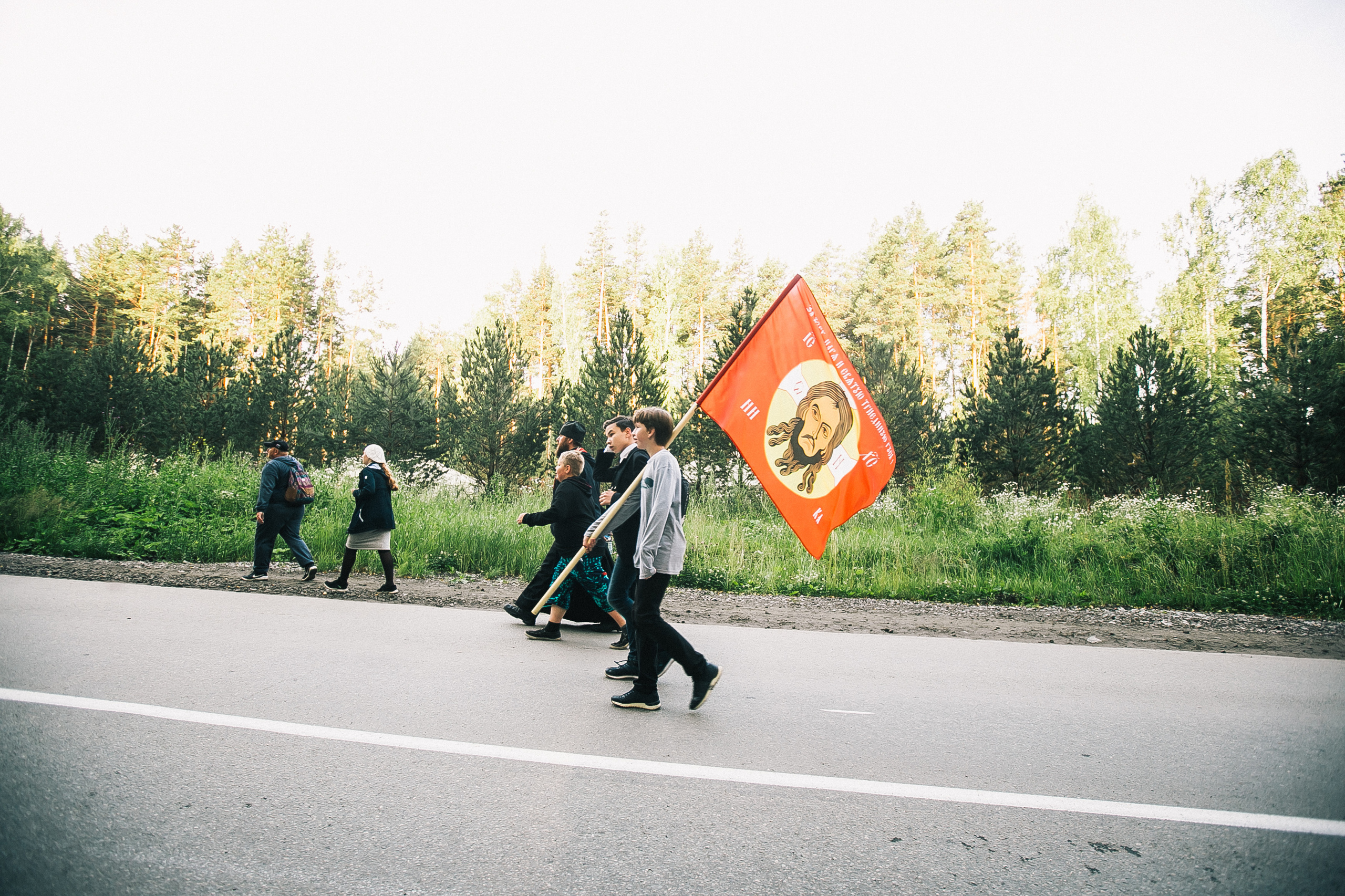 Царский Крестный ход 2019. Храм на крови-Ганина Яма. Фотограф Полина Егорова город Тюмень