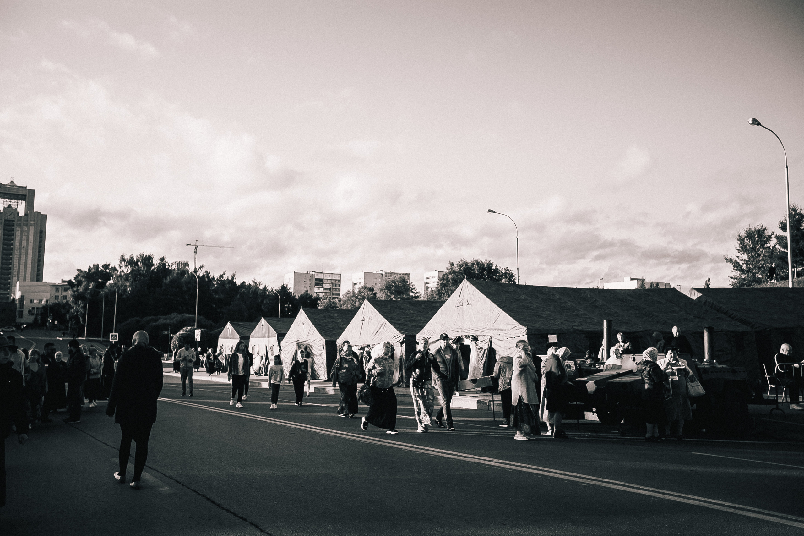 Царский Крестный ход 2019. Храм на крови-Ганина Яма. Фотограф Полина Егорова город Тюмень