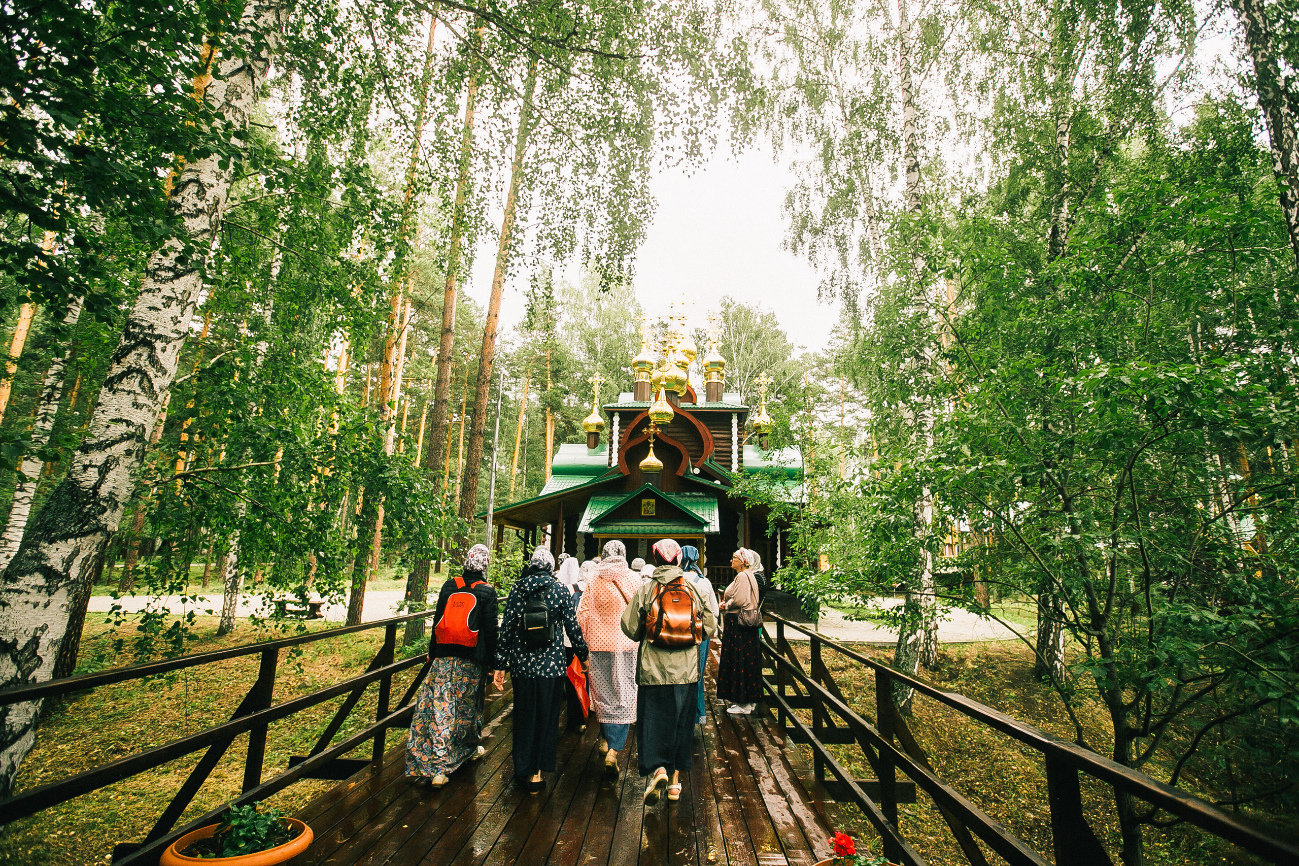 Царский Крестный ход 2019. Храм на крови-Ганина Яма. Фотограф Полина Егорова город Тюмень