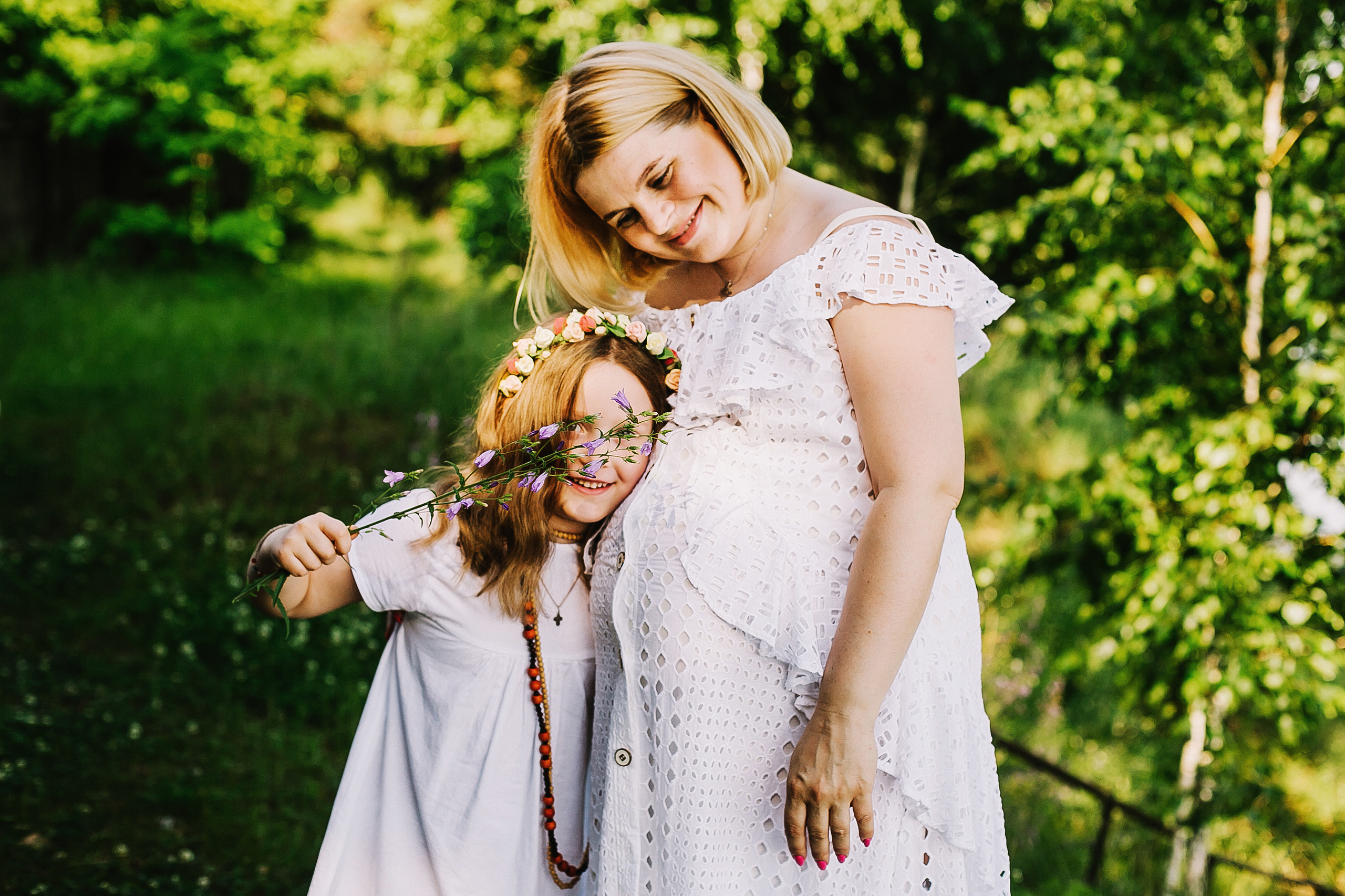 Ольга и ее прекрасные детки. Летне-природная прогулка. Фотограф Полина Егорова город Тюмень