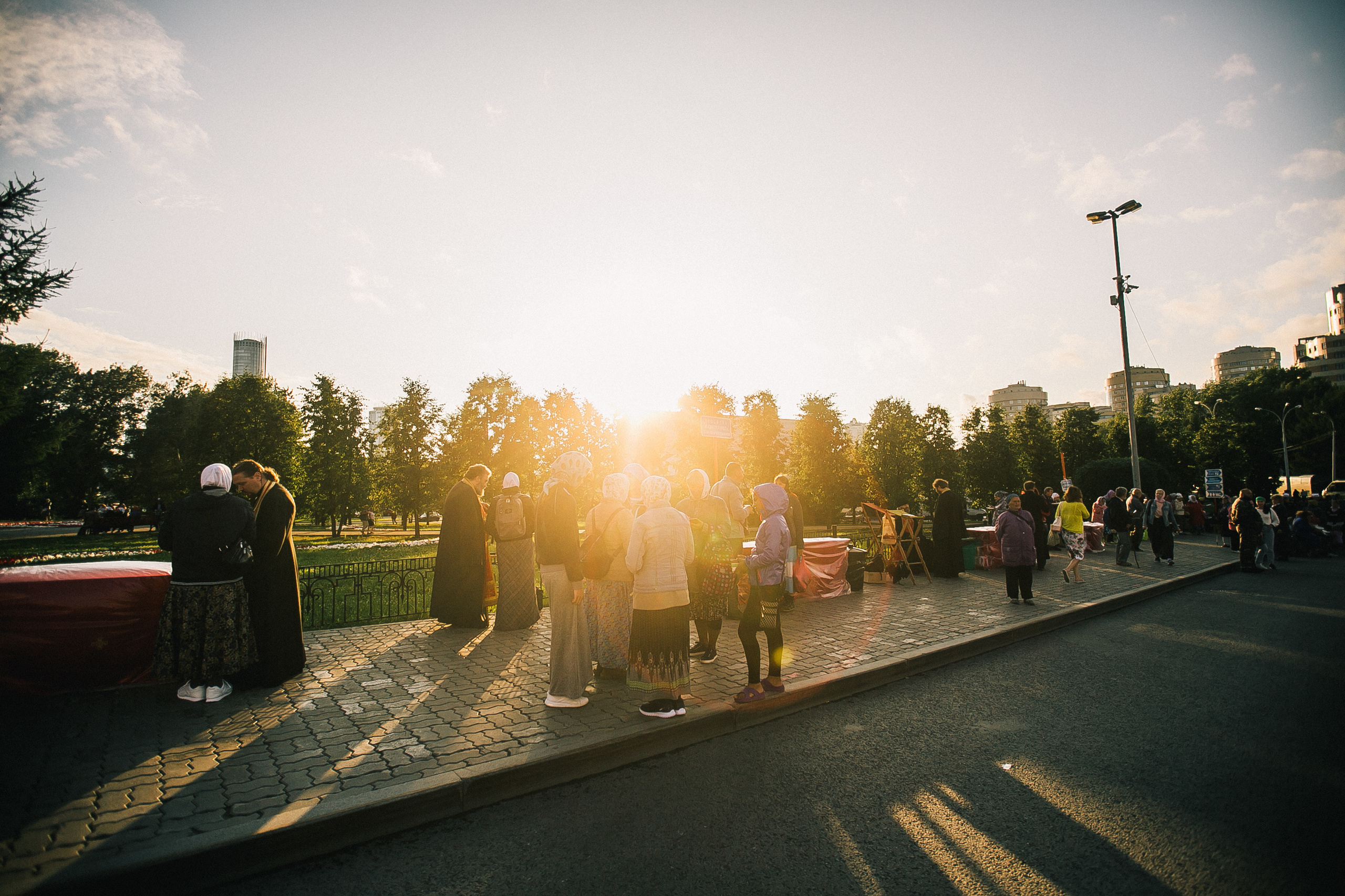 Царский Крестный ход 2019. Храм на крови-Ганина Яма. Фотограф Полина Егорова город Тюмень