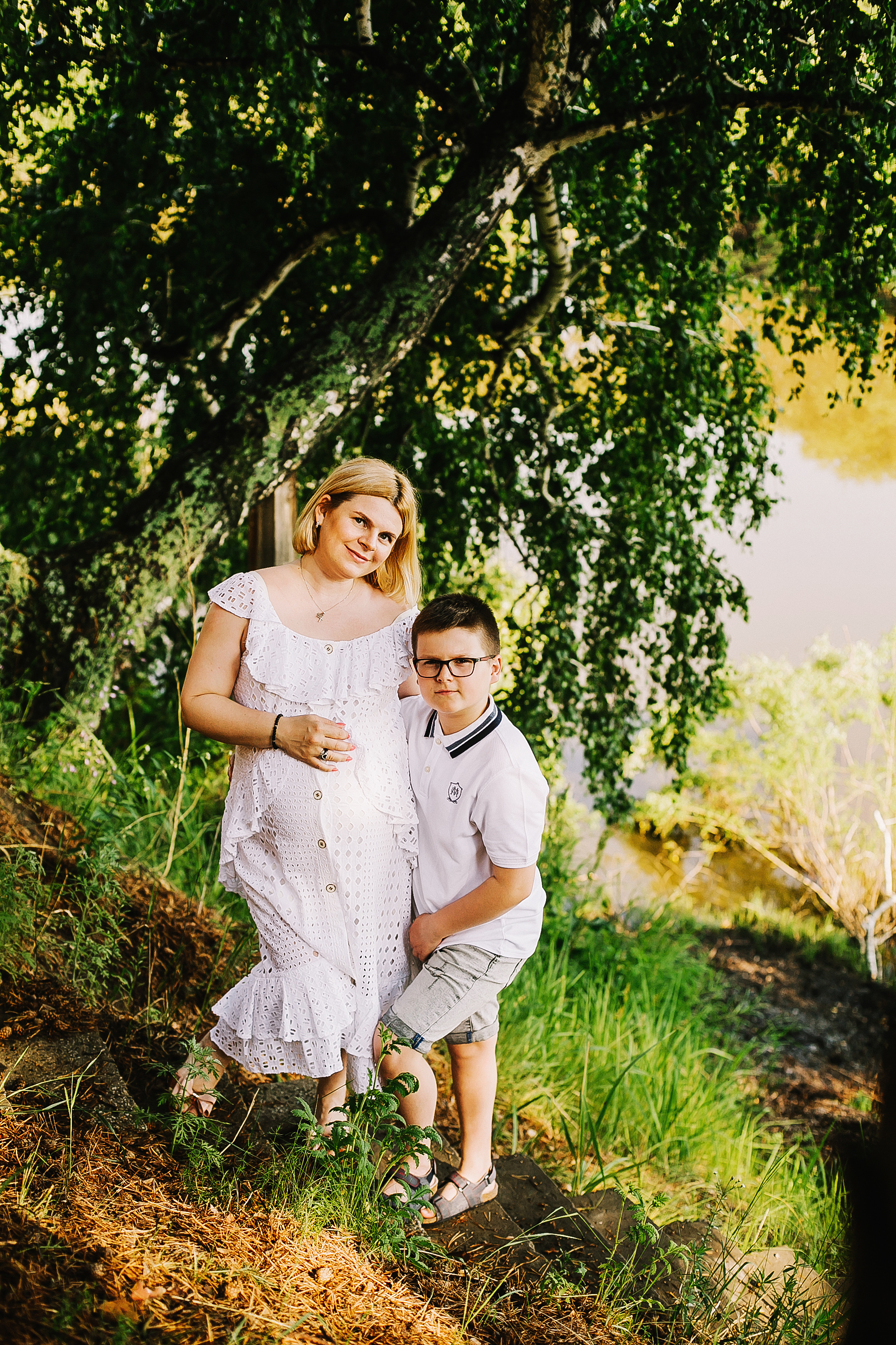 Ольга и ее прекрасные детки. Летне-природная прогулка. Фотограф Полина Егорова город Тюмень