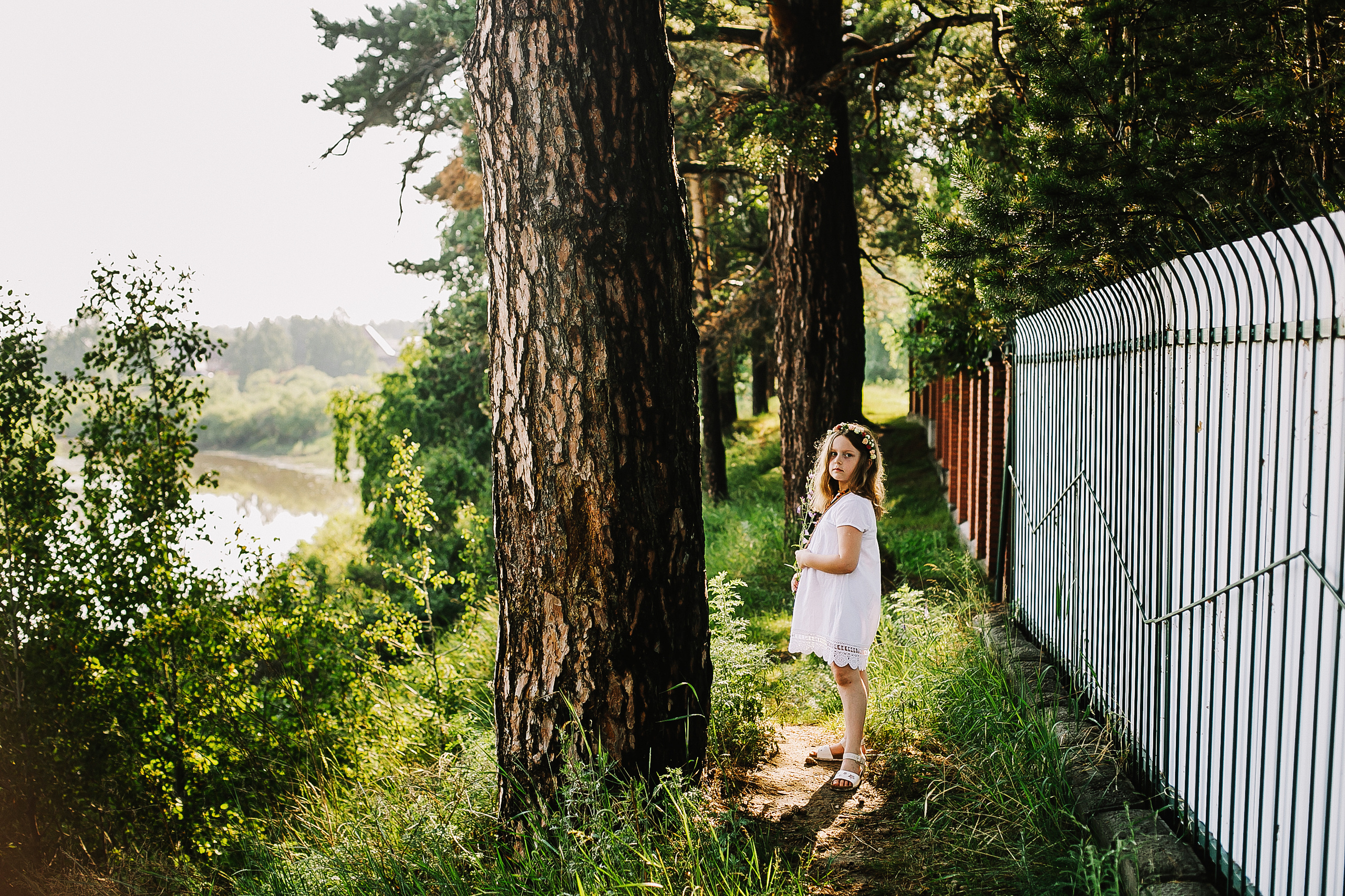 Ольга и ее прекрасные детки. Летне-природная прогулка. Фотограф Полина Егорова город Тюмень