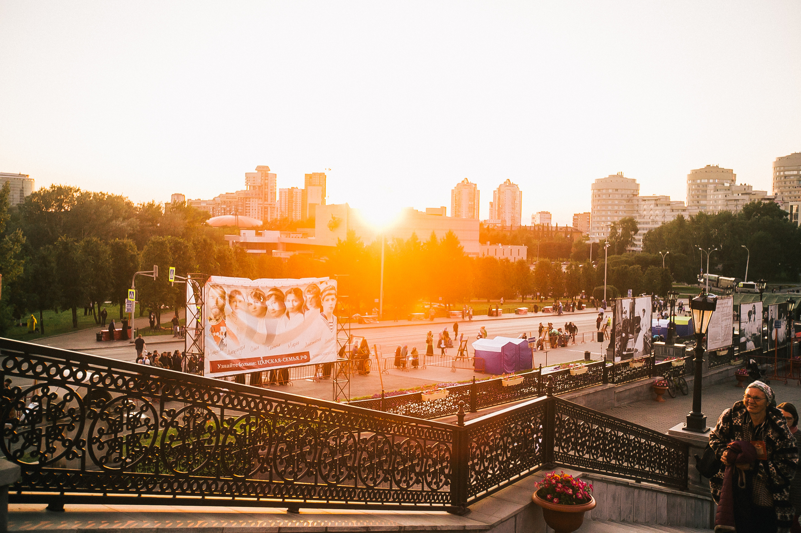 Царский Крестный ход 2019. Храм на крови-Ганина Яма. Фотограф Полина Егорова город Тюмень