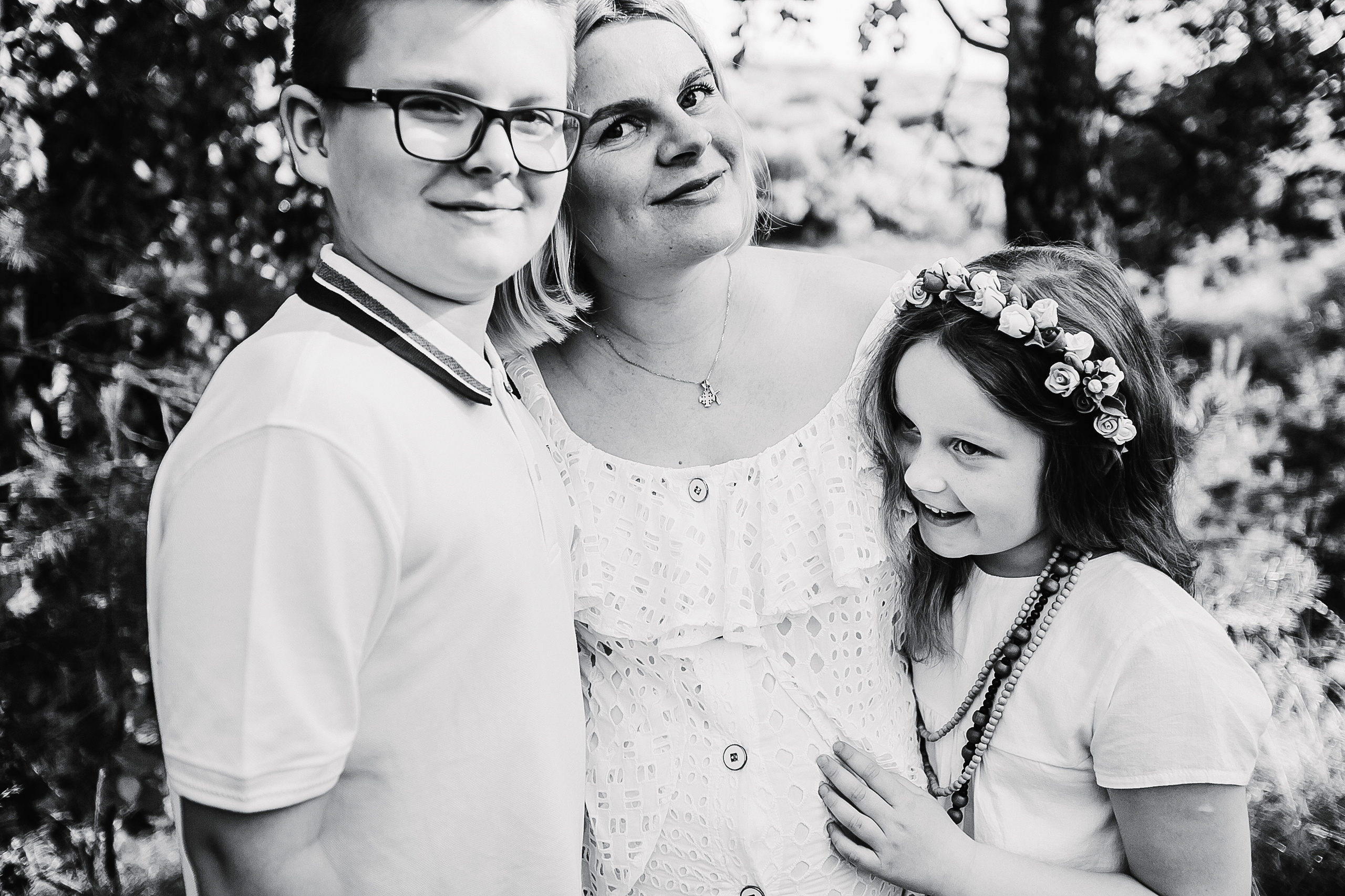 Ольга и ее прекрасные детки. Летне-природная прогулка. Фотограф Полина Егорова город Тюмень