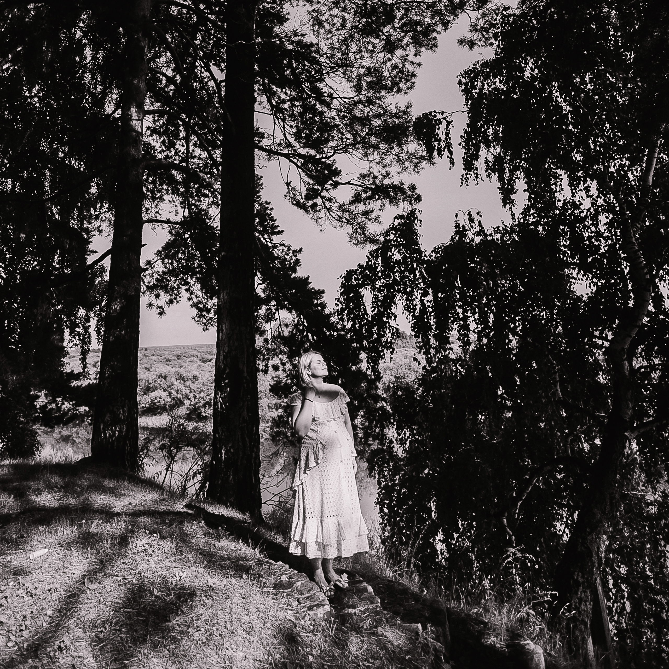 Ольга и ее прекрасные детки. Летне-природная прогулка. Фотограф Полина Егорова город Тюмень