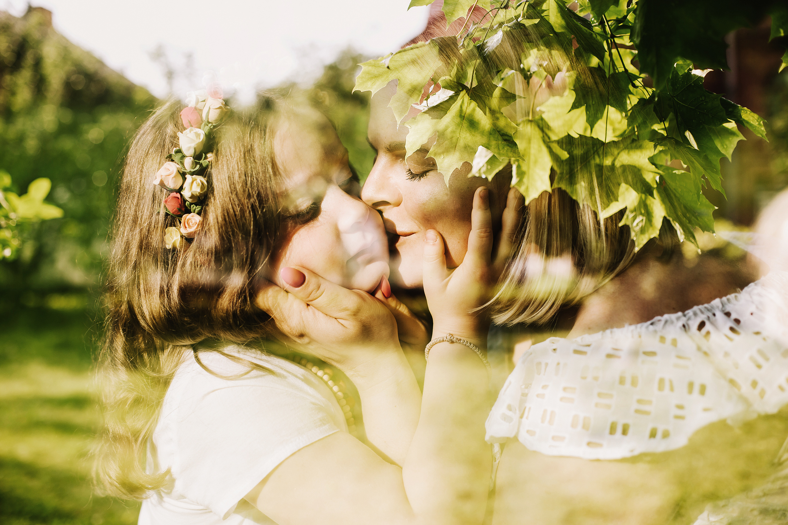 Ольга и ее прекрасные детки. Летне-природная прогулка. Фотограф Полина Егорова город Тюмень
