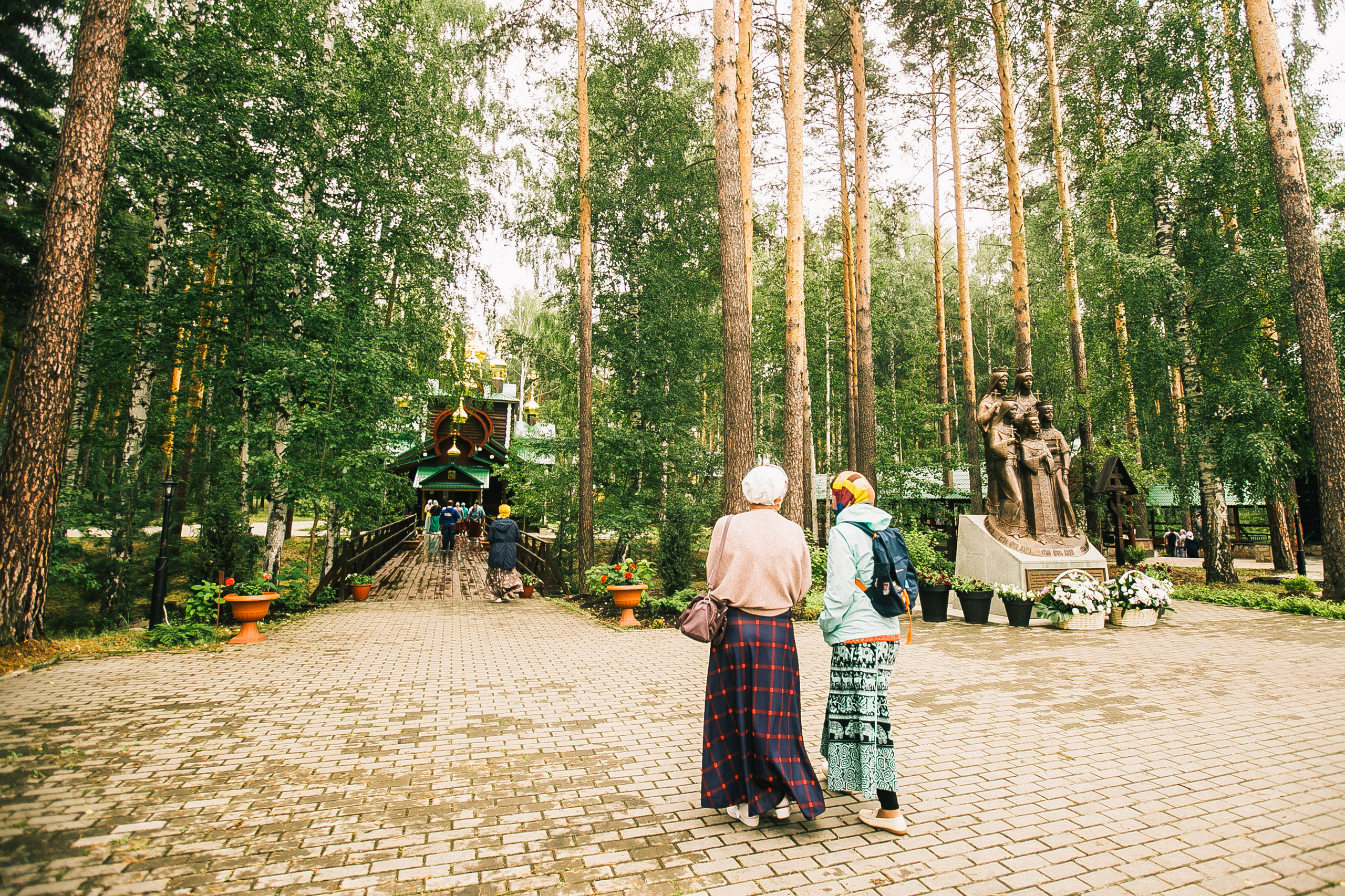 Царский Крестный ход 2019. Храм на крови-Ганина Яма. Фотограф Полина Егорова город Тюмень