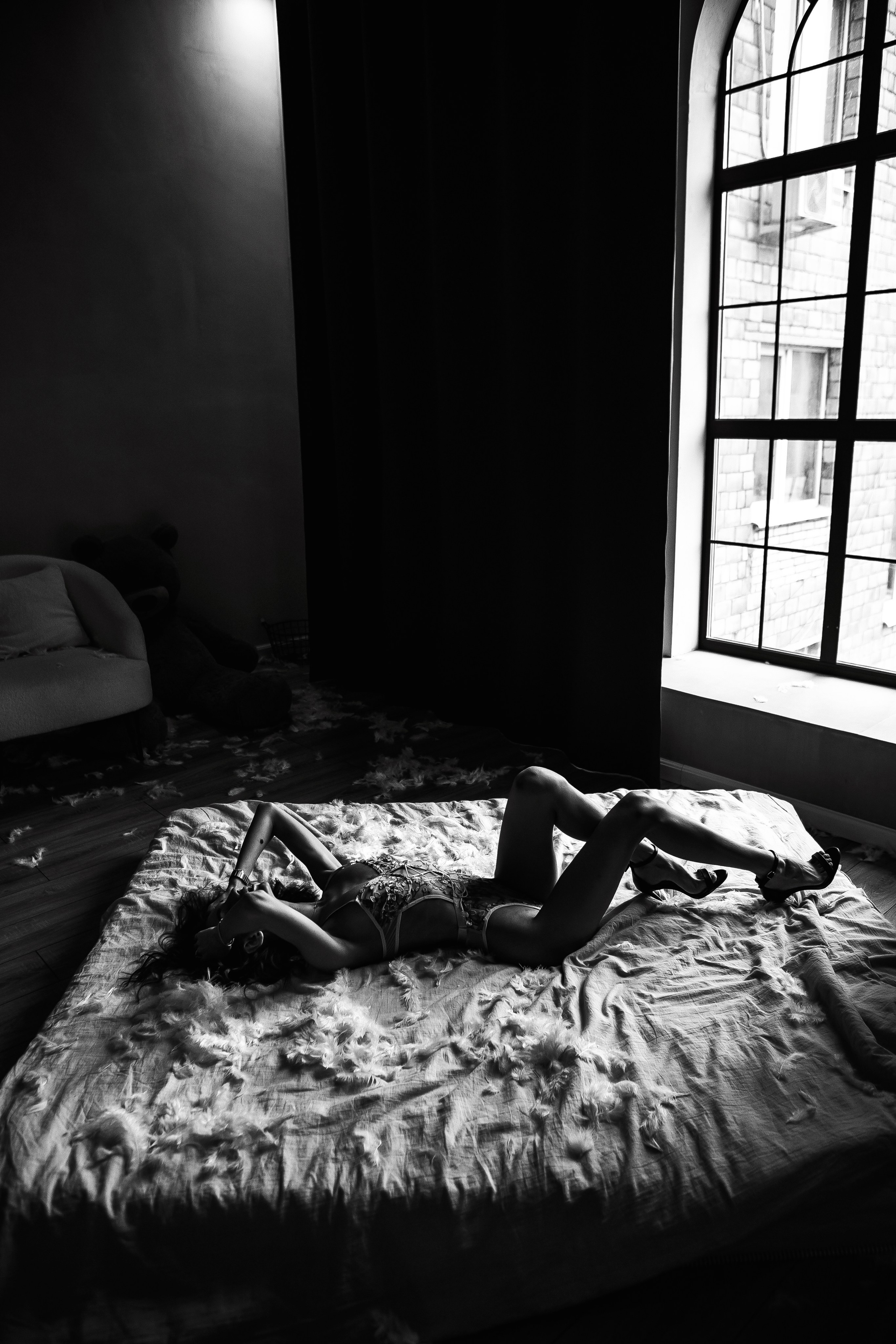 Будуар. Женский сексуальный фотограф в Анталии, Турции Надин Оздемир