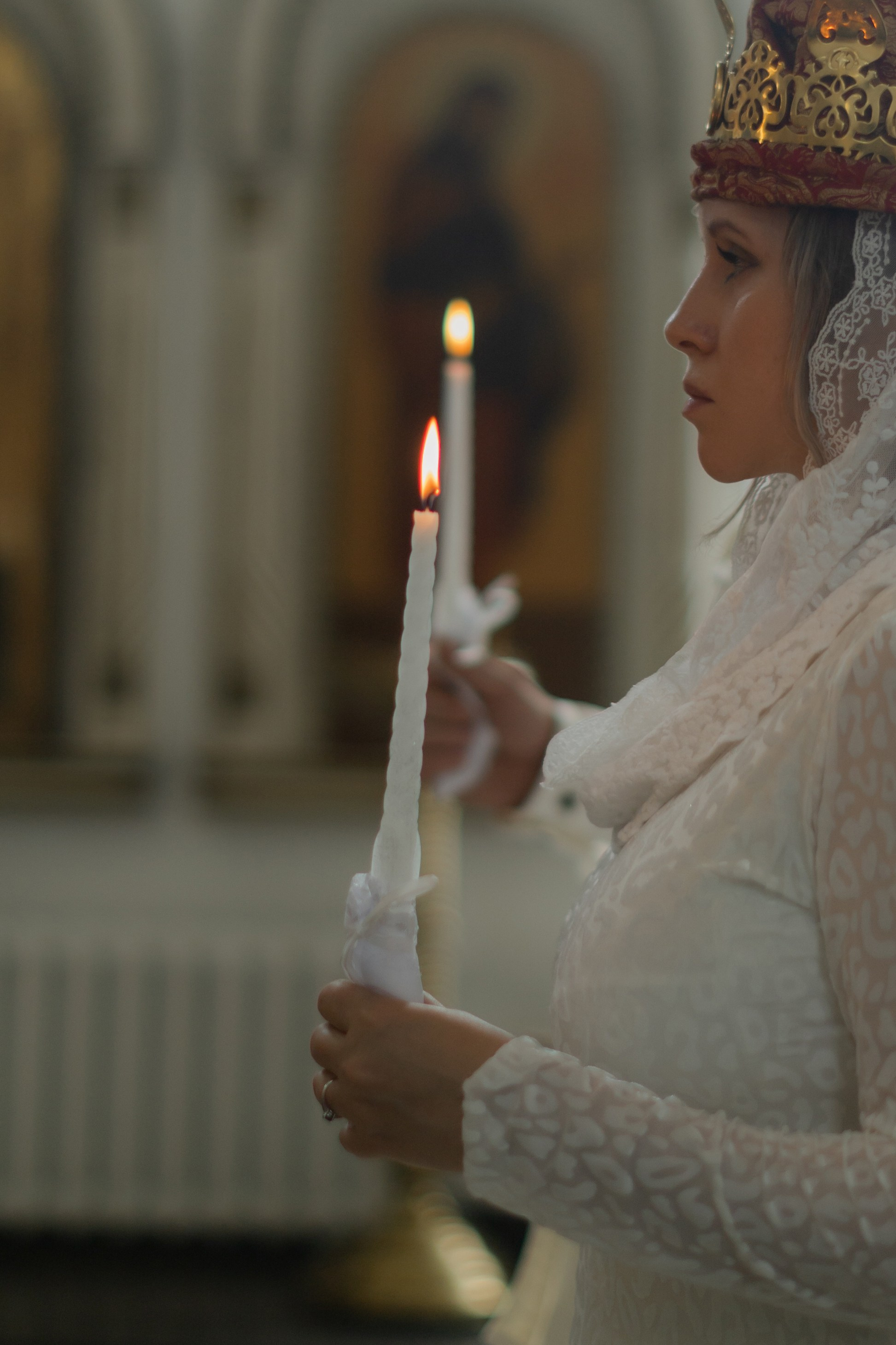 Венчание (Храм святителя Иннокентия). Свадебный и семейный фотограф в Перми Дергачева Кристина
