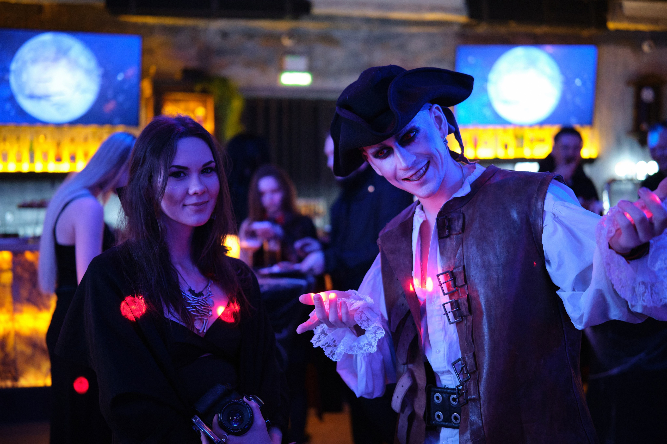 Бал вампиров в гастропабе Особняк. Репортажный фотограф Дмитрий Литвинский. Минск, Беларусь, мир